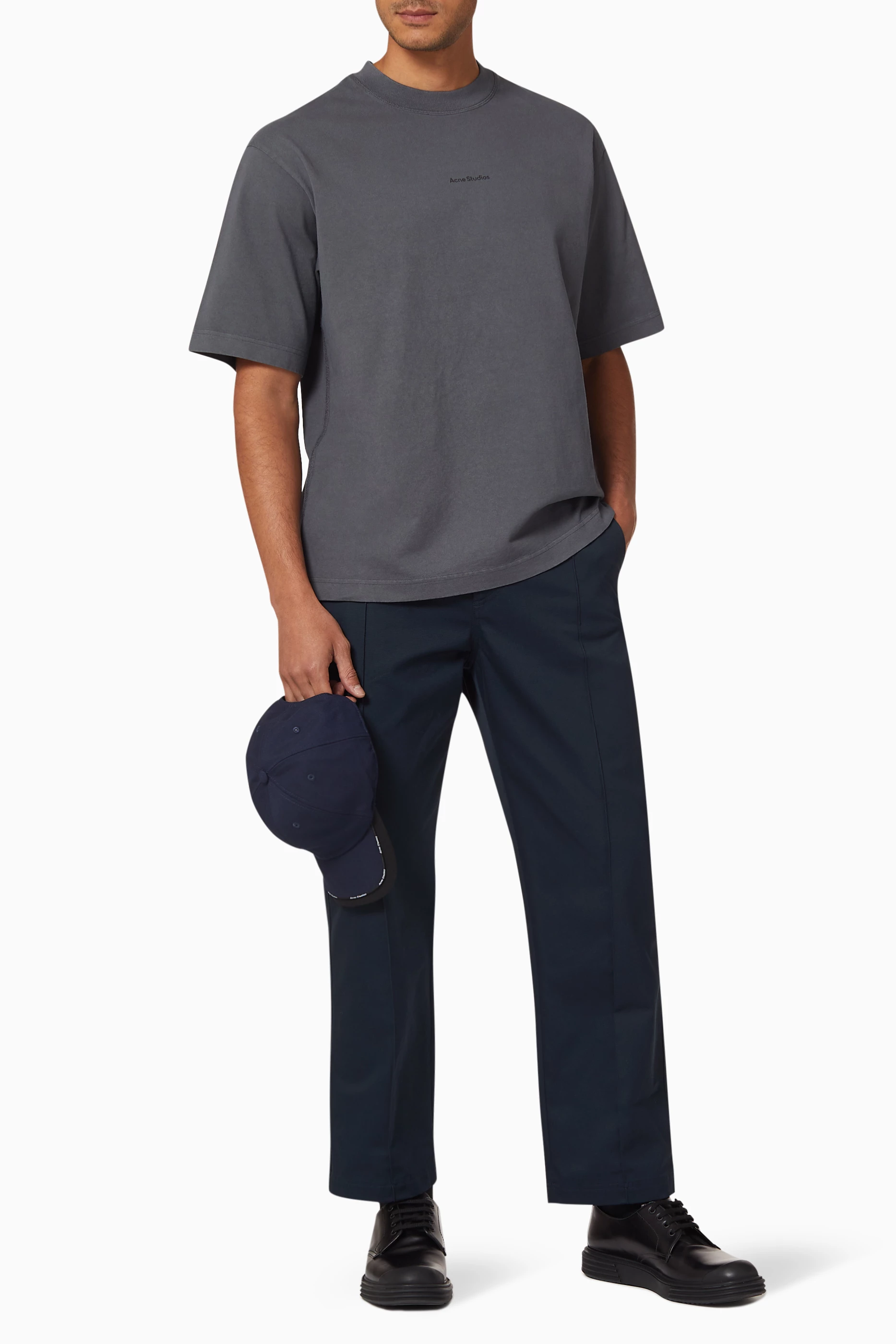 Acne studios garment dyed t shirt clearance