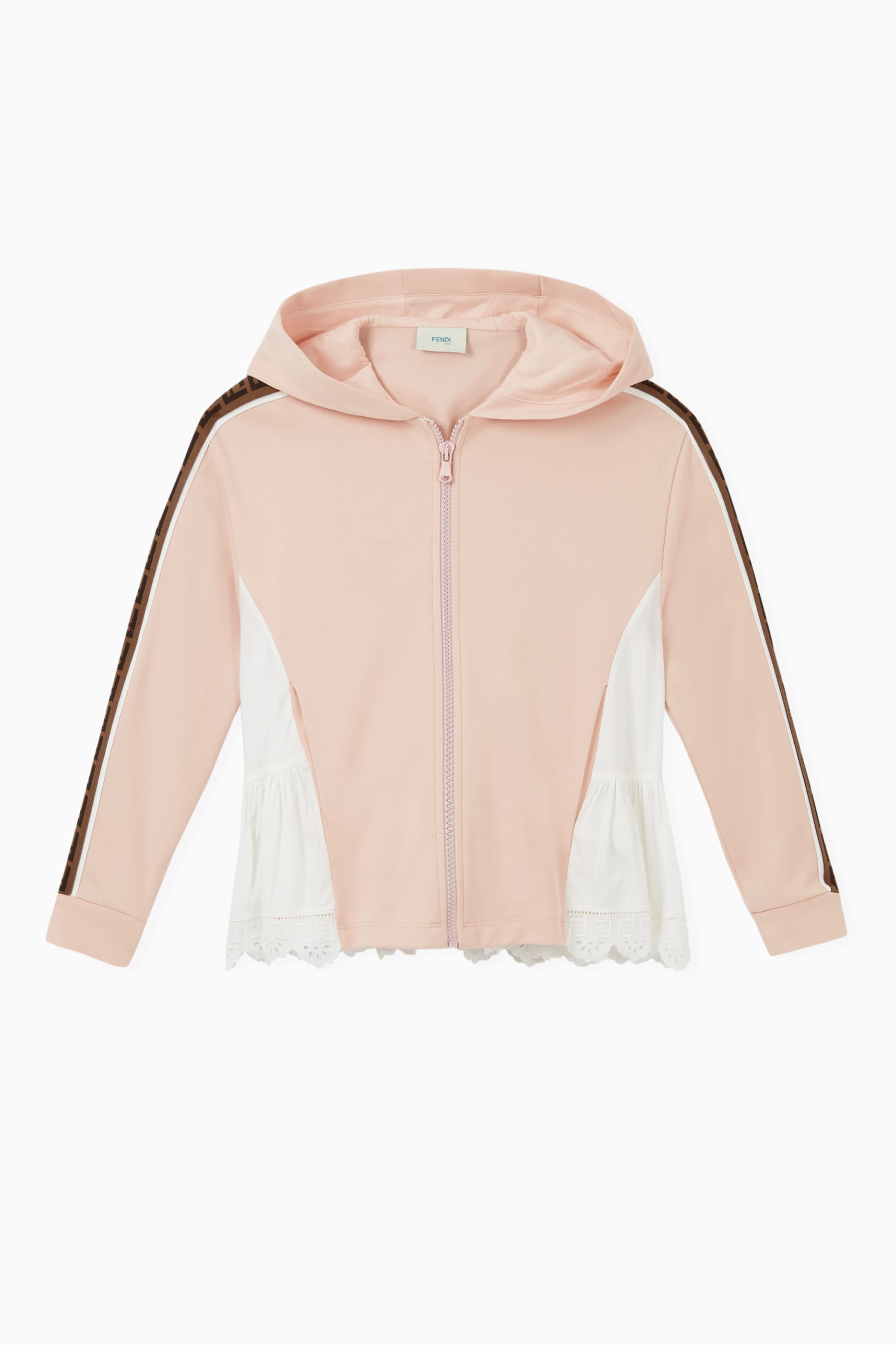 Pink shop fendi hoodie