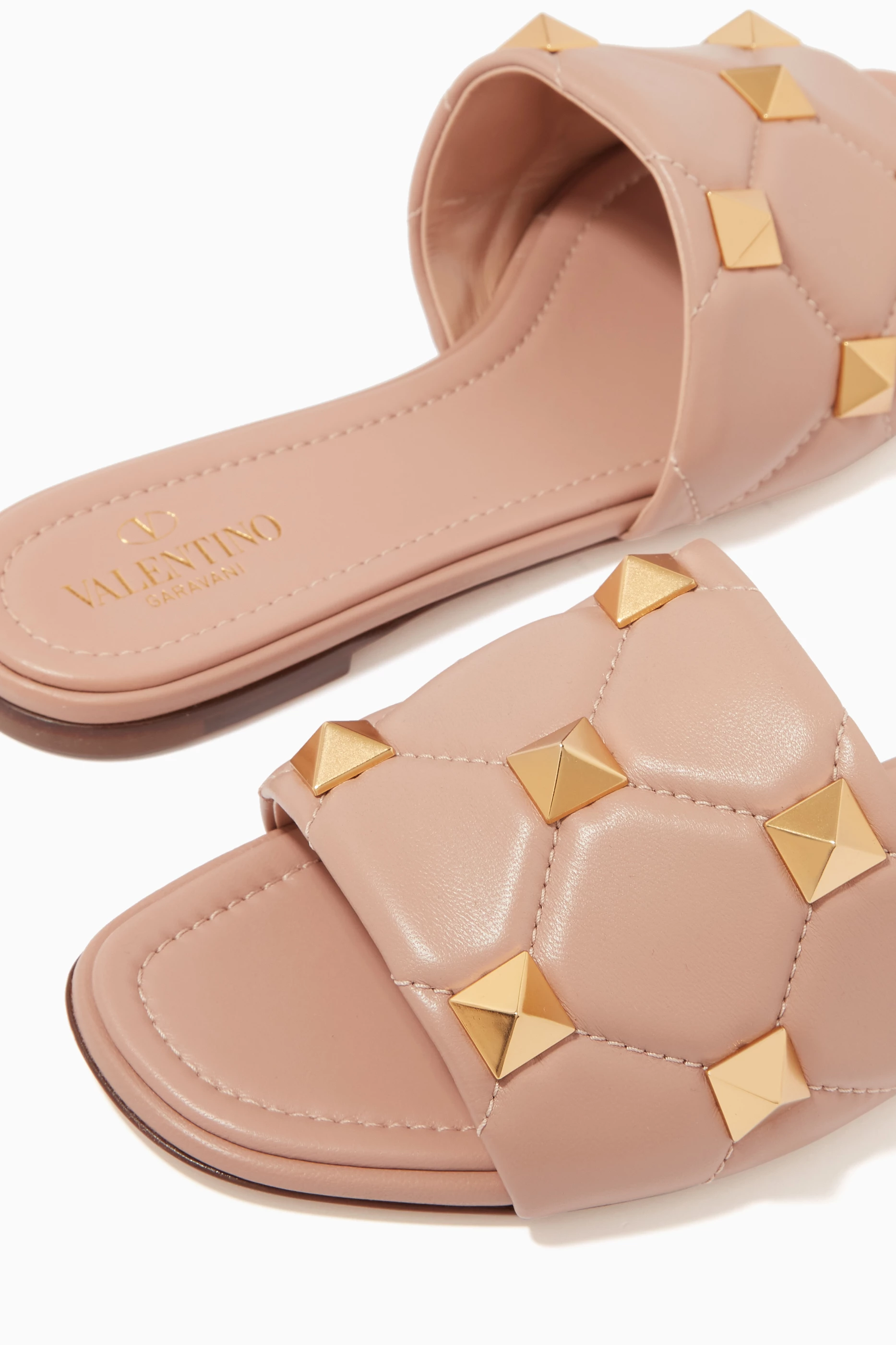 Valentino slides on sale pink