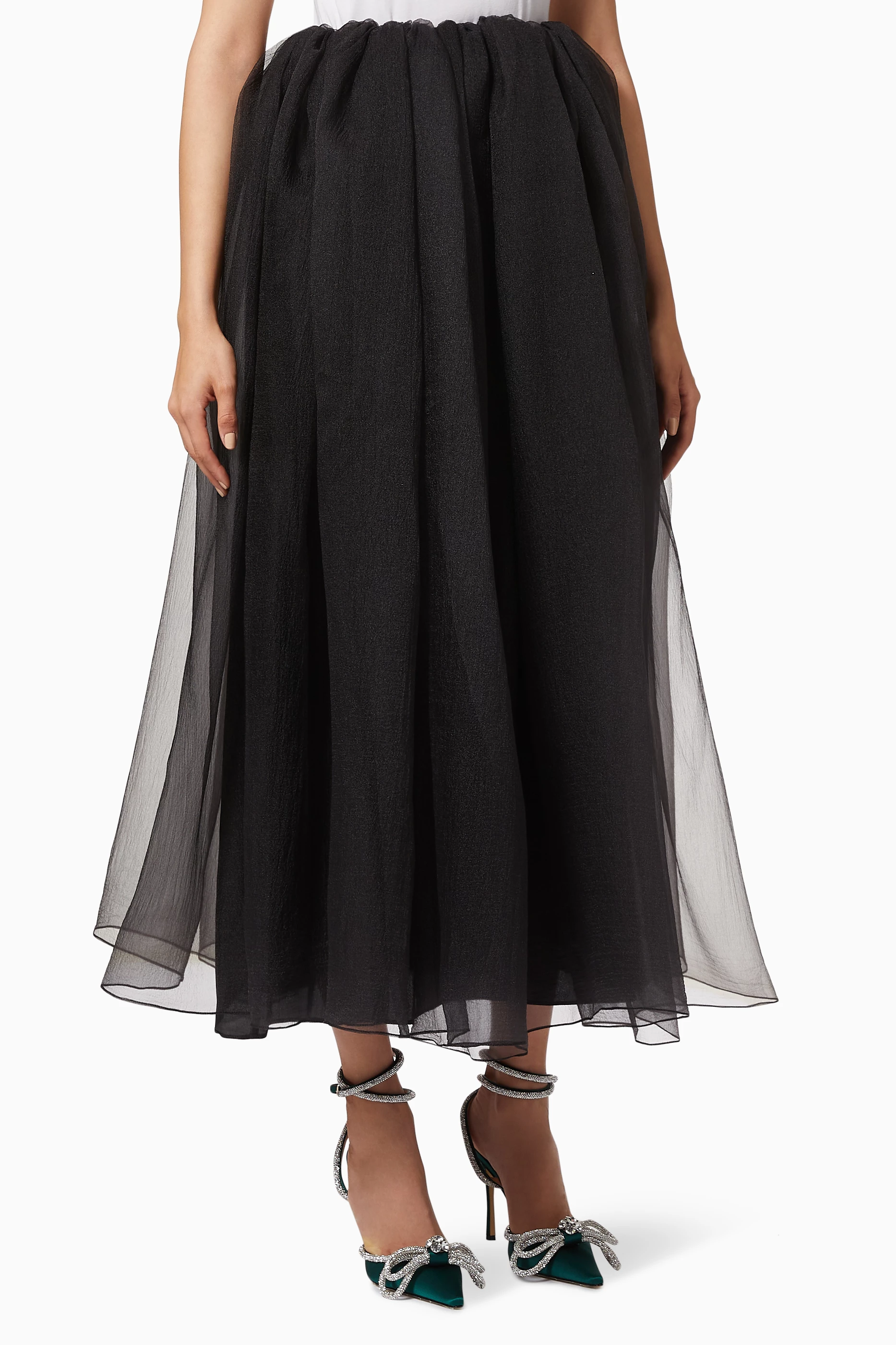 Organza skirts online hot sale