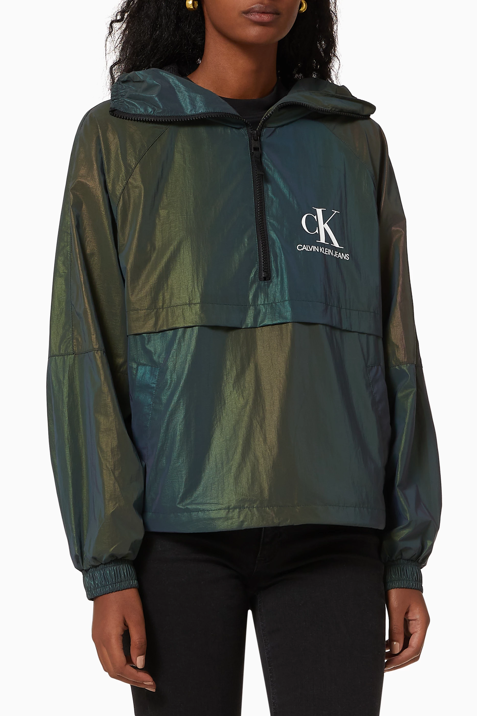 Calvin klein jeans windbreaker on sale