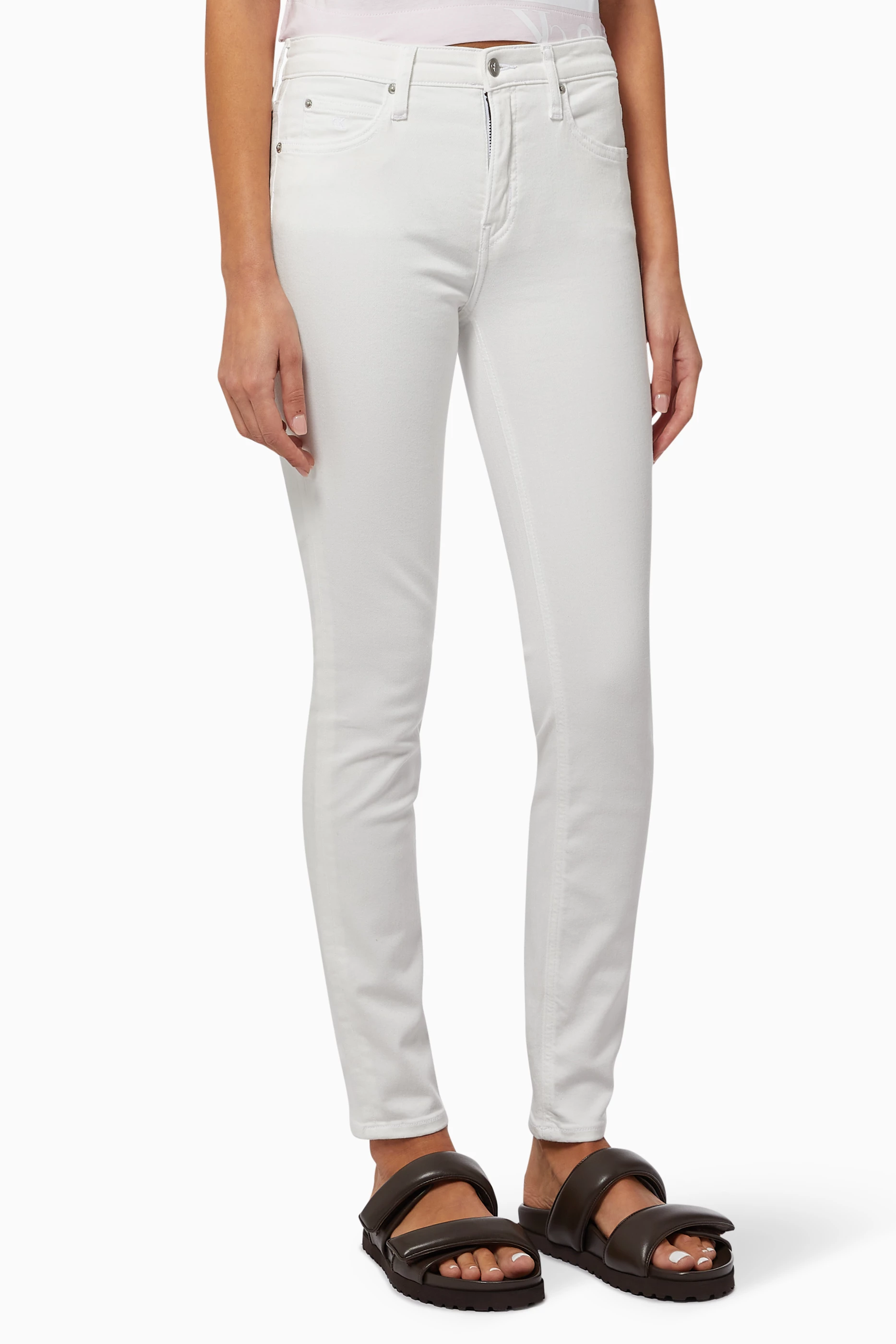 Calvin klein jeans white store