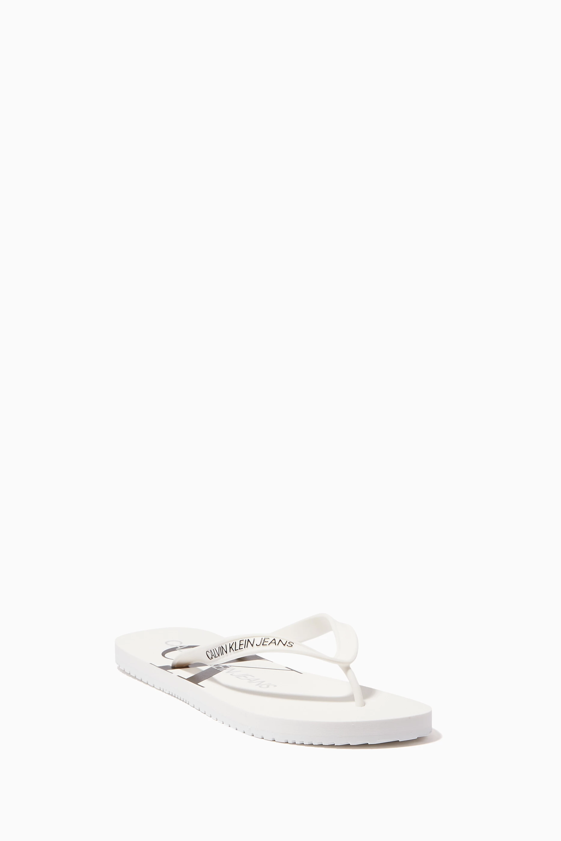 Calvin klein jeans flip flops deals