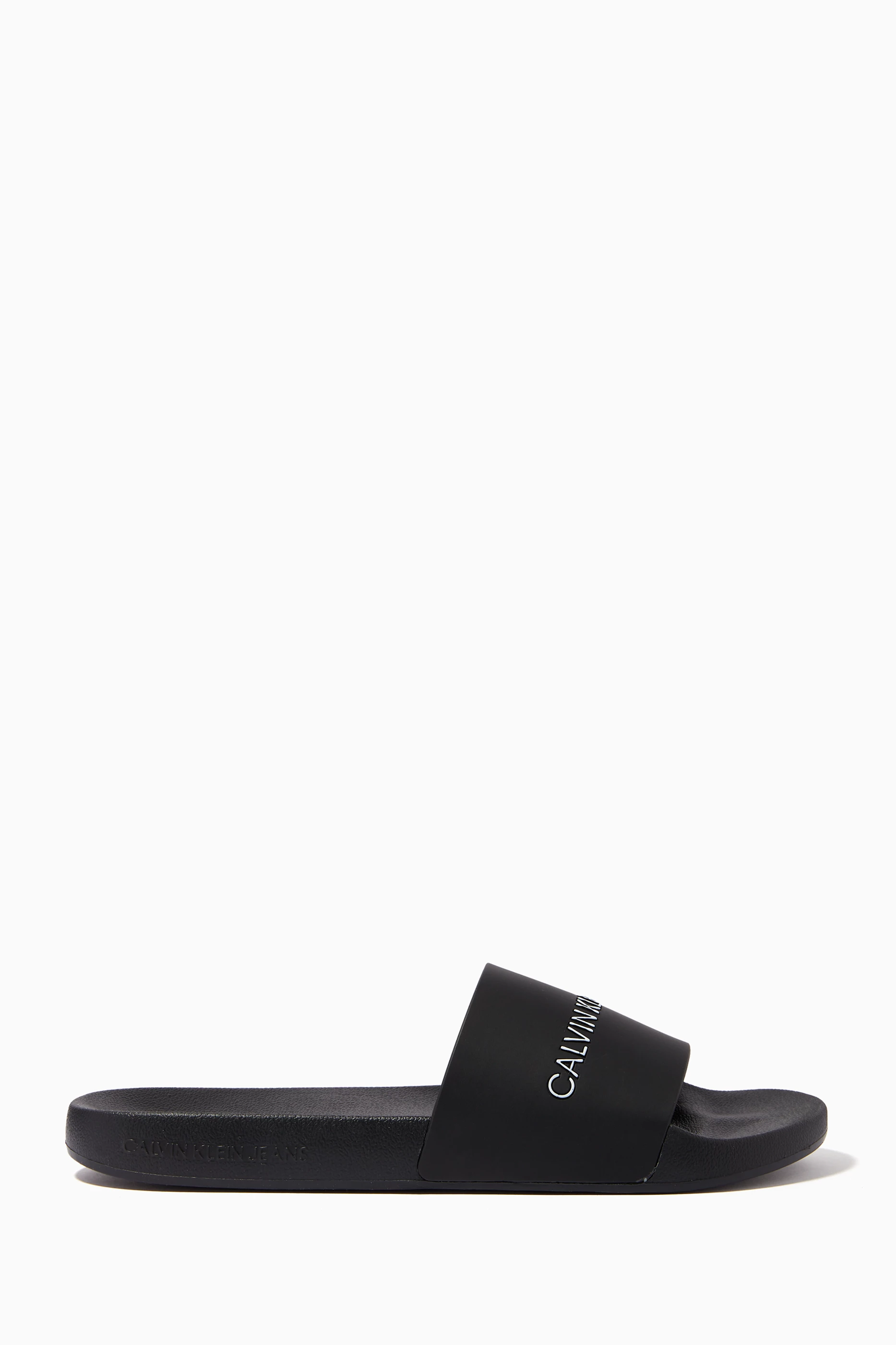 Calvin klein sliders womens grey deals