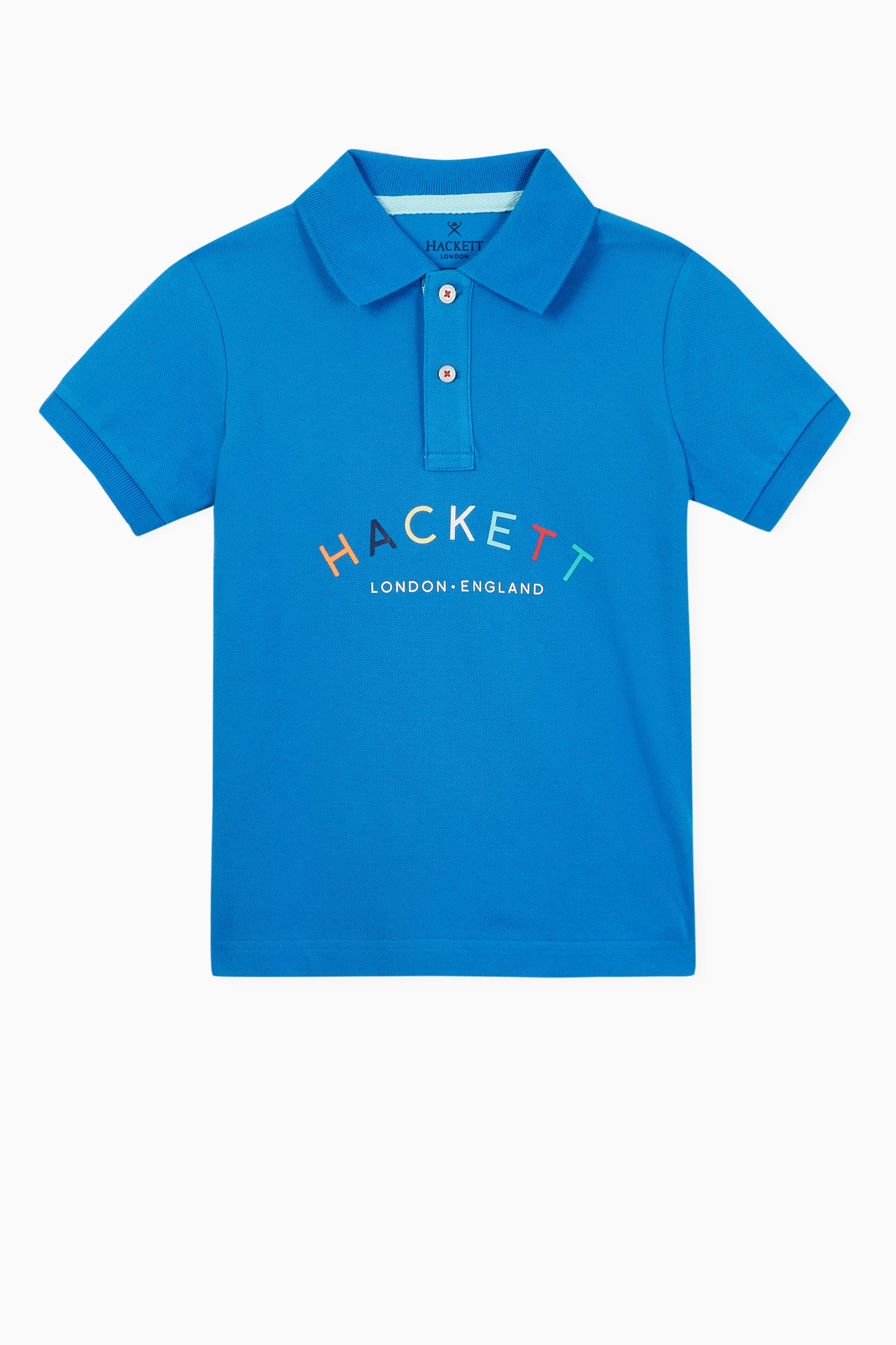 Buy Hackett London Blue Mr. Classic Polo Shirt for Boys in UAE