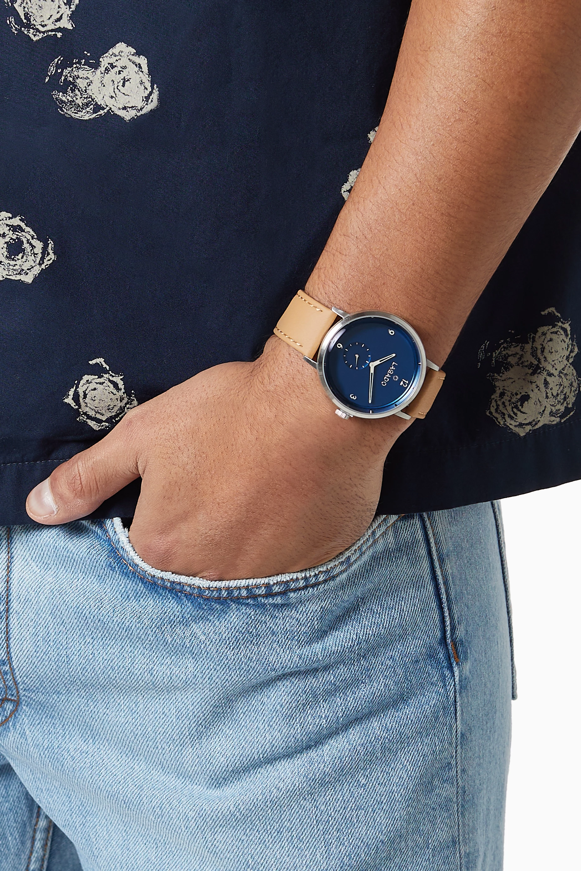 Buy Lagado Watches Silver Tempo Sky Watch 41.5mm for Men in UAE