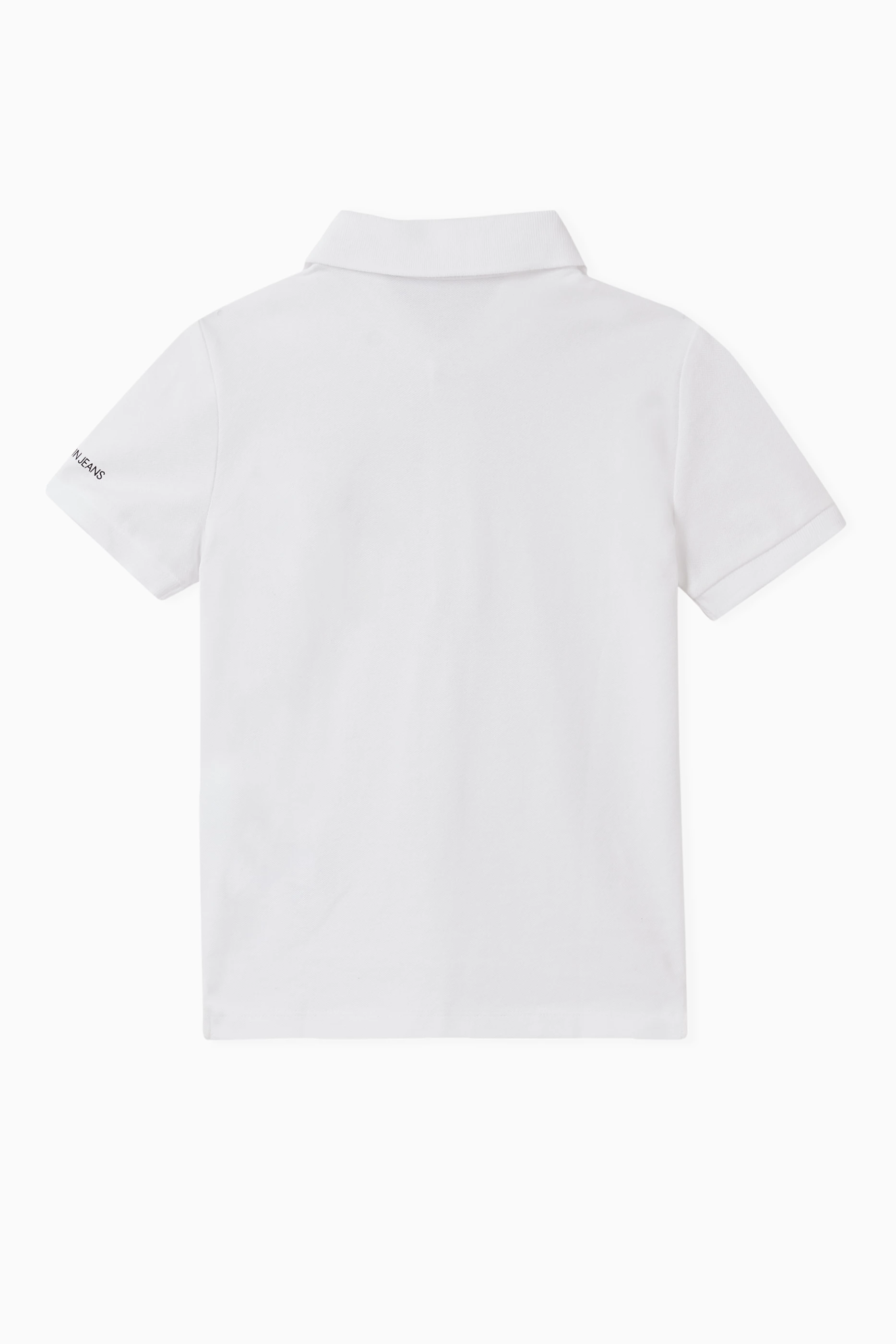 Calvin klein white polo new arrivals