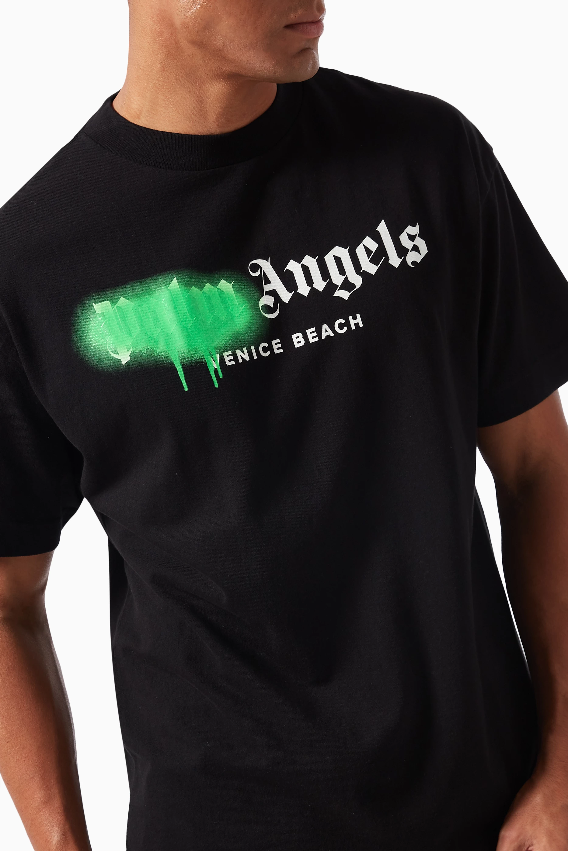 Palm angels shop sprayed t shirt