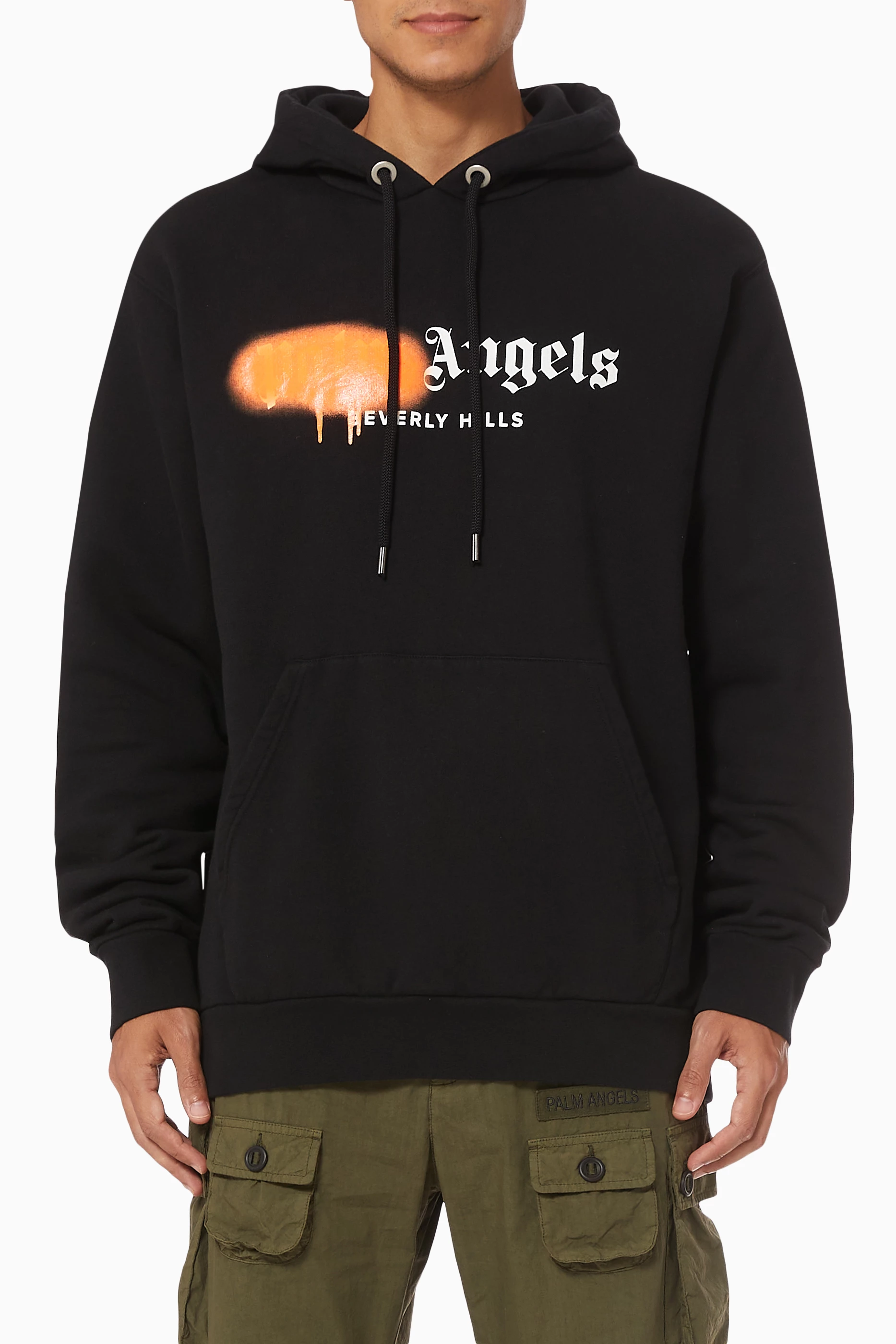 Palm angels sales sprayed hoodie