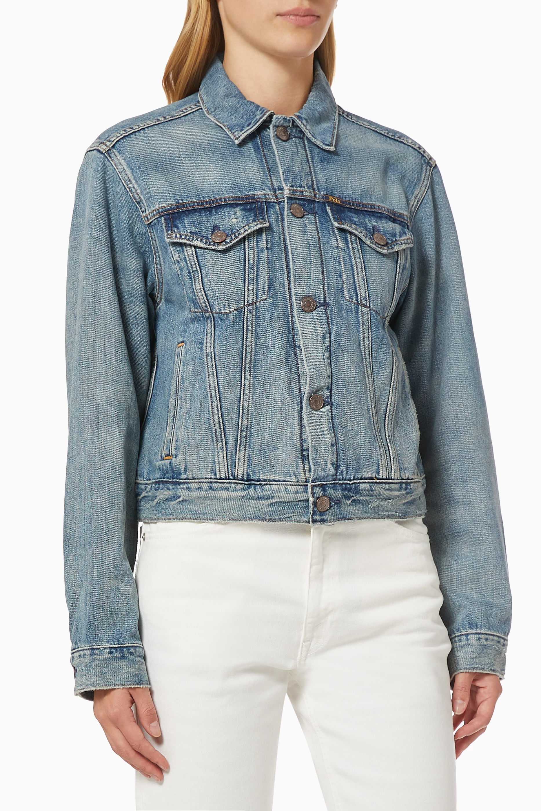 Polo trucker jacket sales