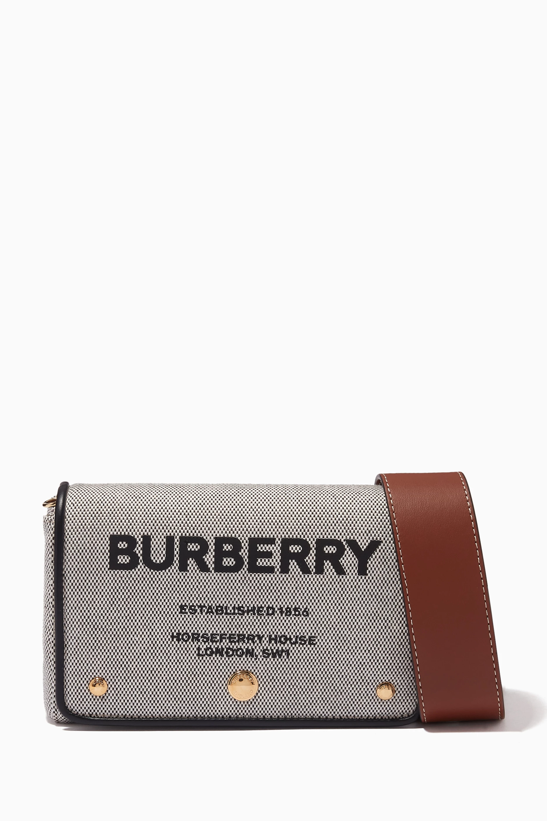 Burberry small hackberry sales horseferry print crossbody bag