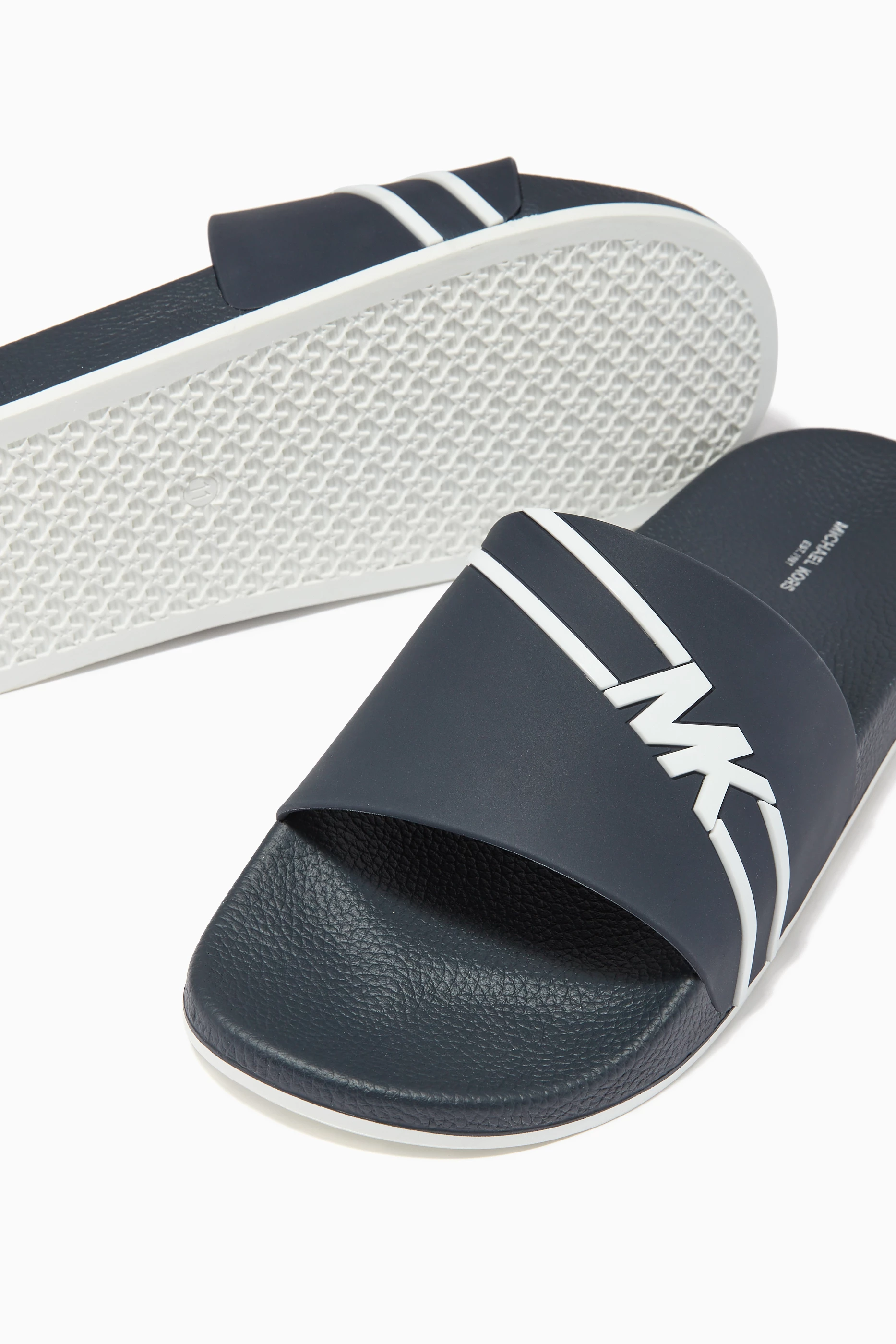 Michael kors discount slides mens grey