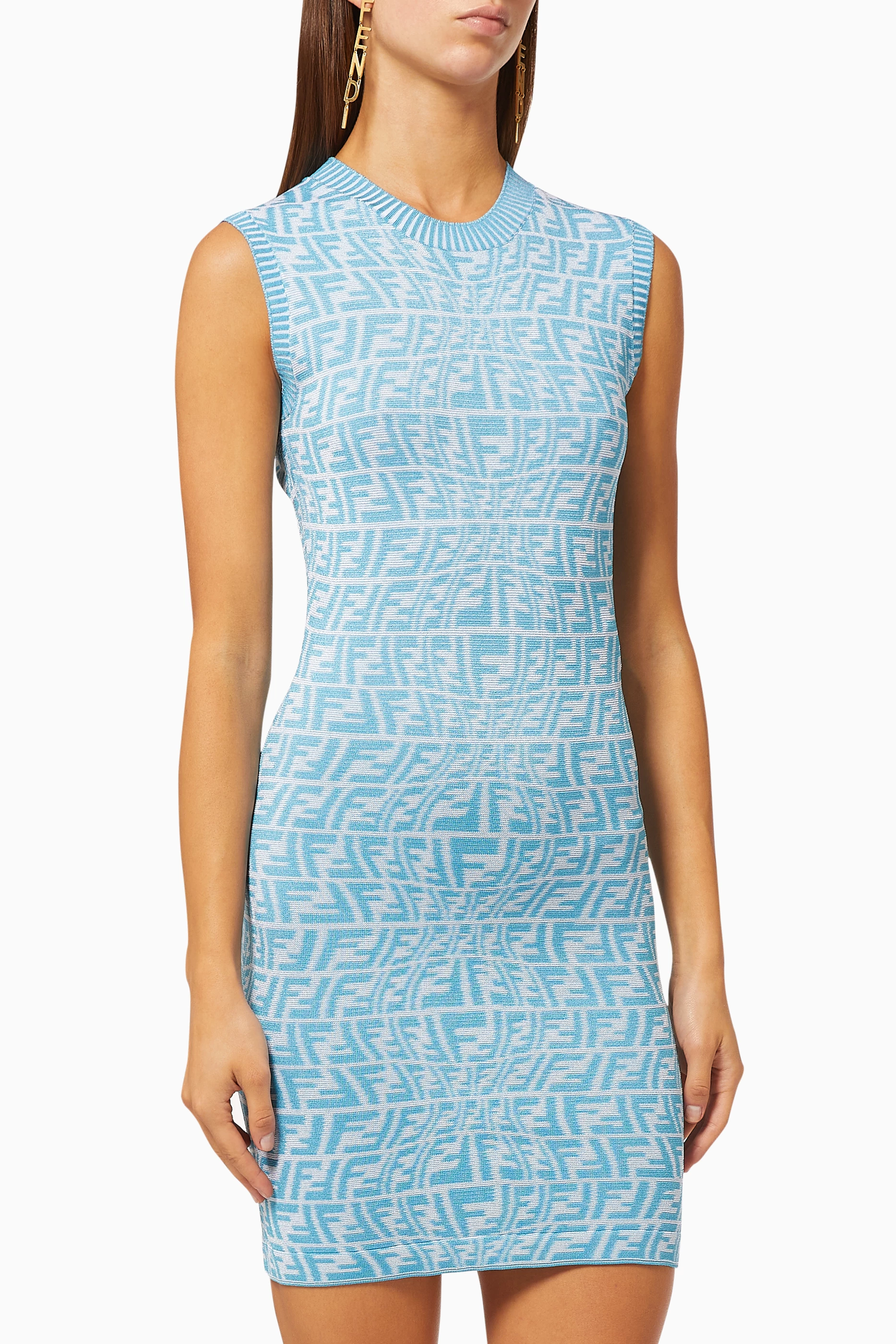 Blue deals fendi dress