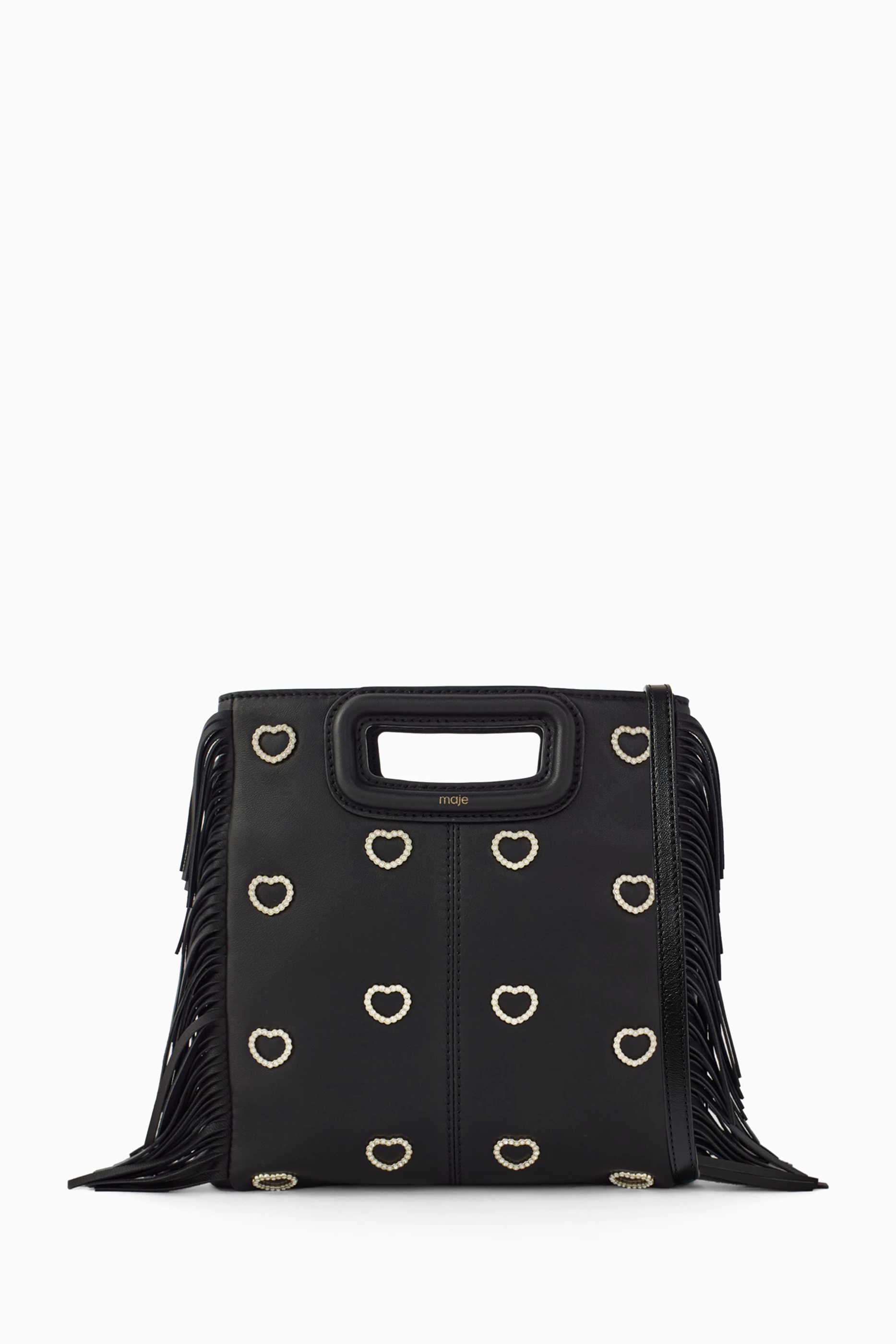 Maje heart bag clearance