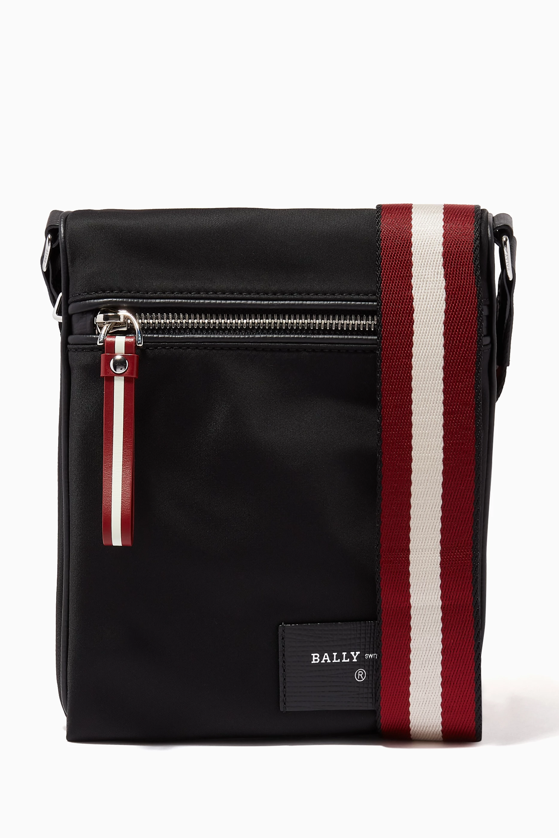 Buy Bally Black Fincher Crossbody Bag in Nylon for Men in UAE Ounass