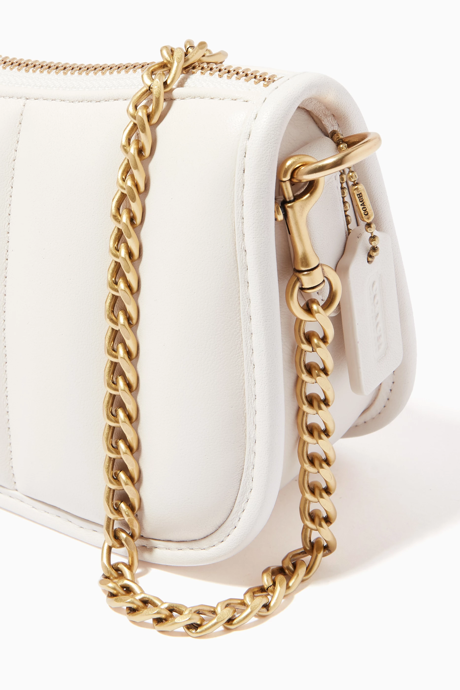 Isla chain discount crossbody with quilting