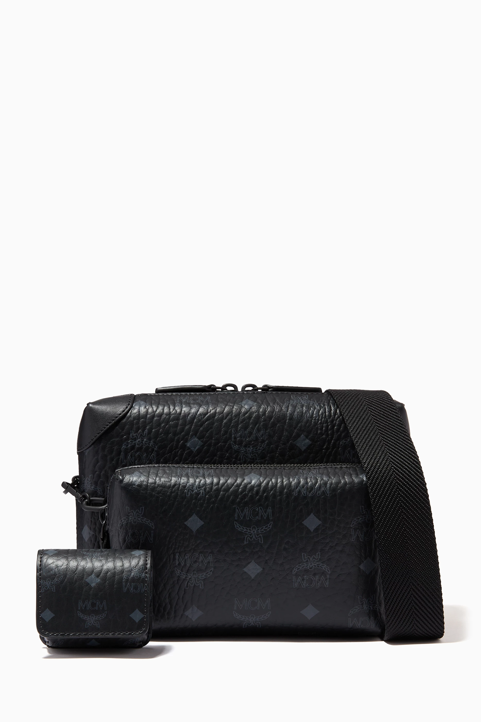 Black sales mcm crossbody