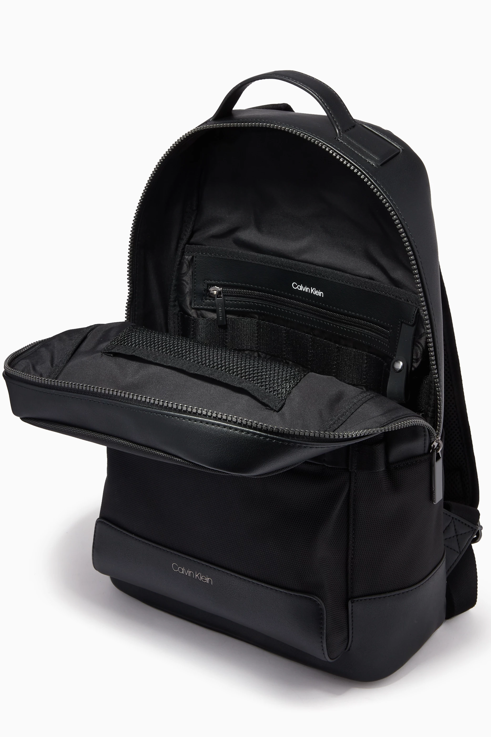 Calvin klein outlet canvas backpack