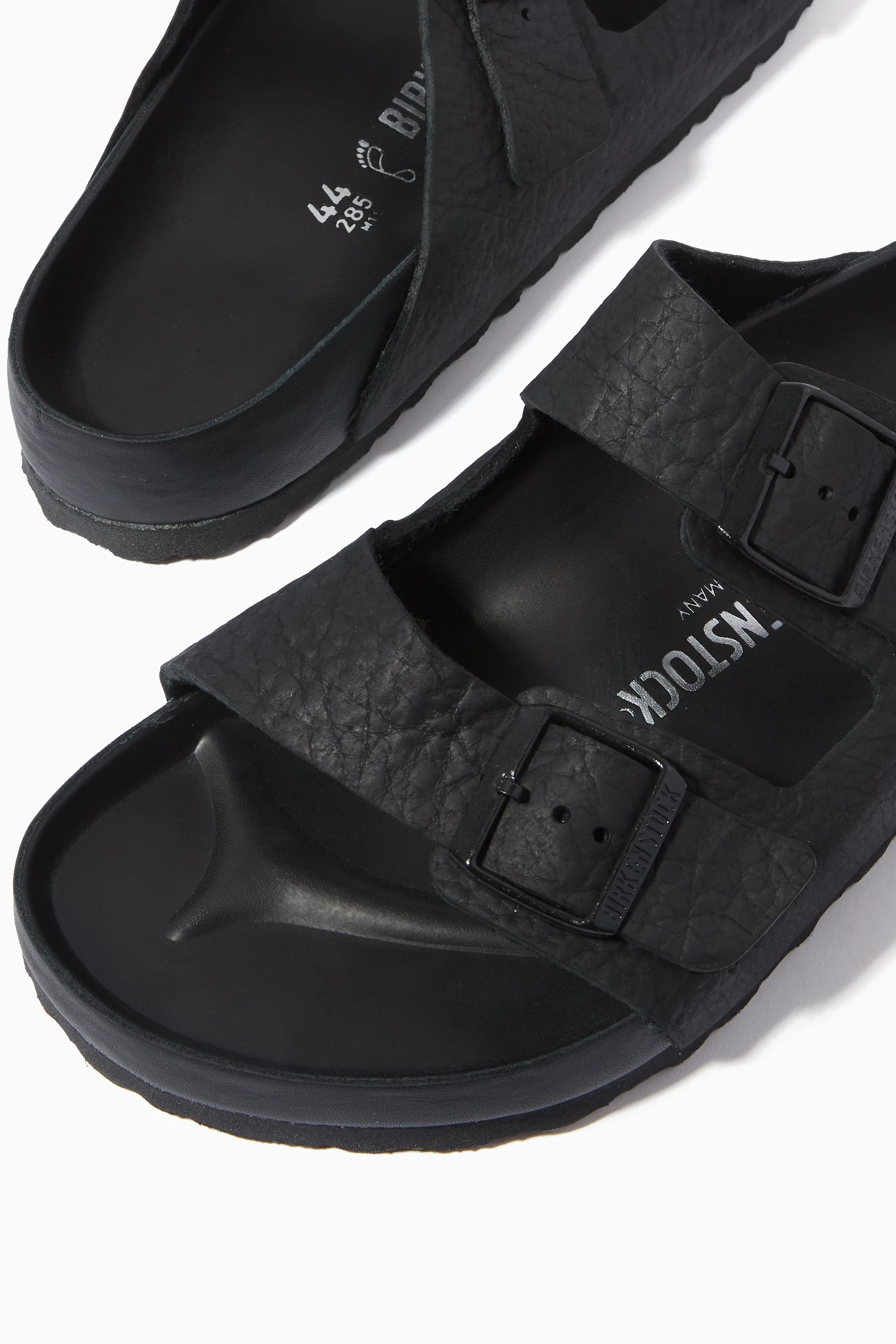 All black birkenstocks on sale