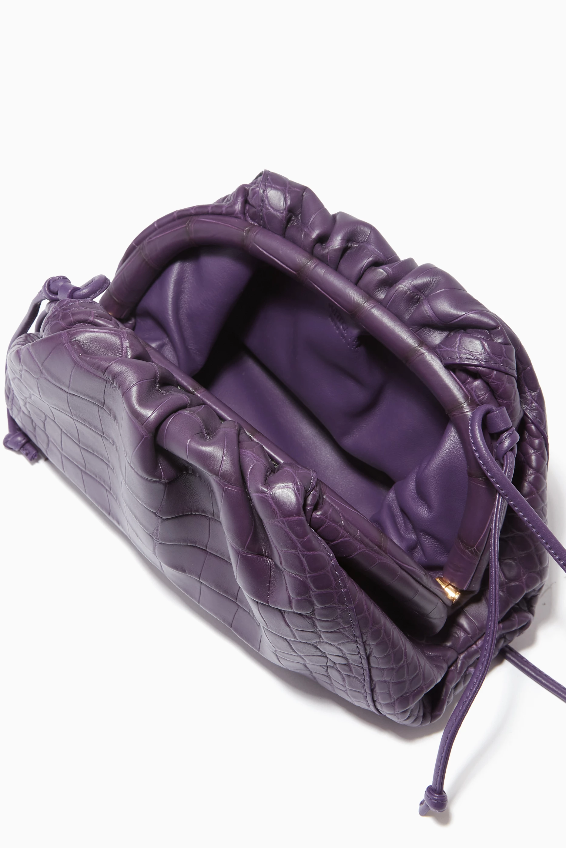 Bottega Veneta The Mini Pouch - Purple Mini Bags, Handbags - BOT218854
