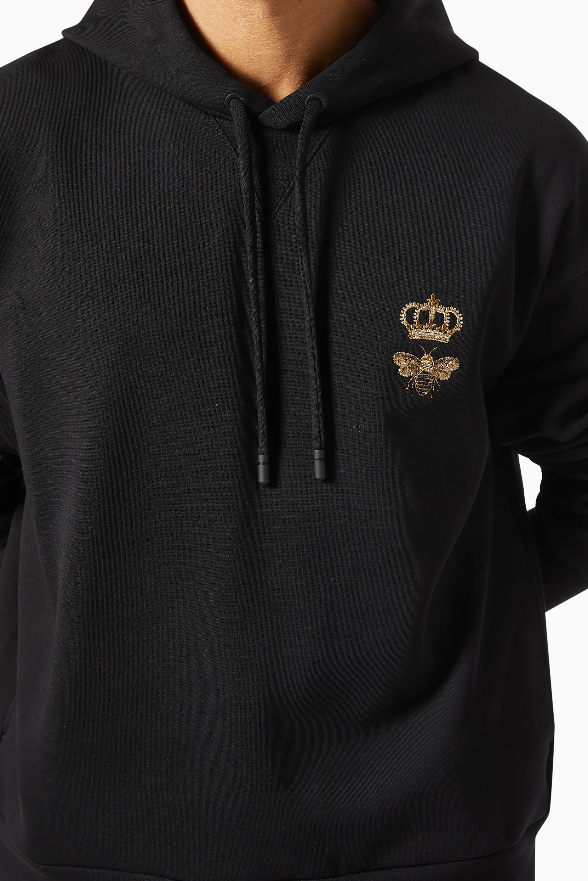 Dolce and gabbana crown hoodie discount