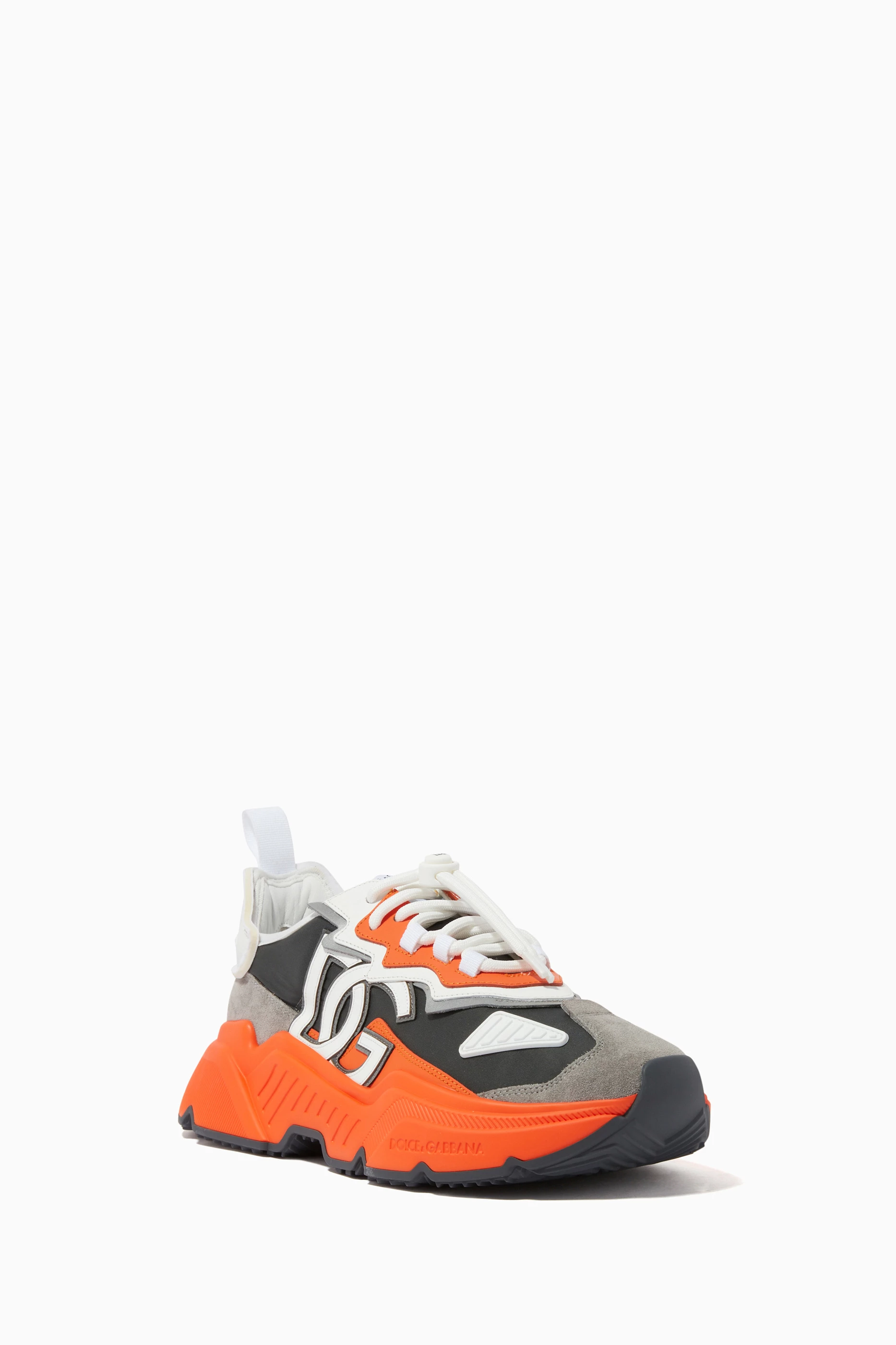 Orange dolce and gabbana shoes store