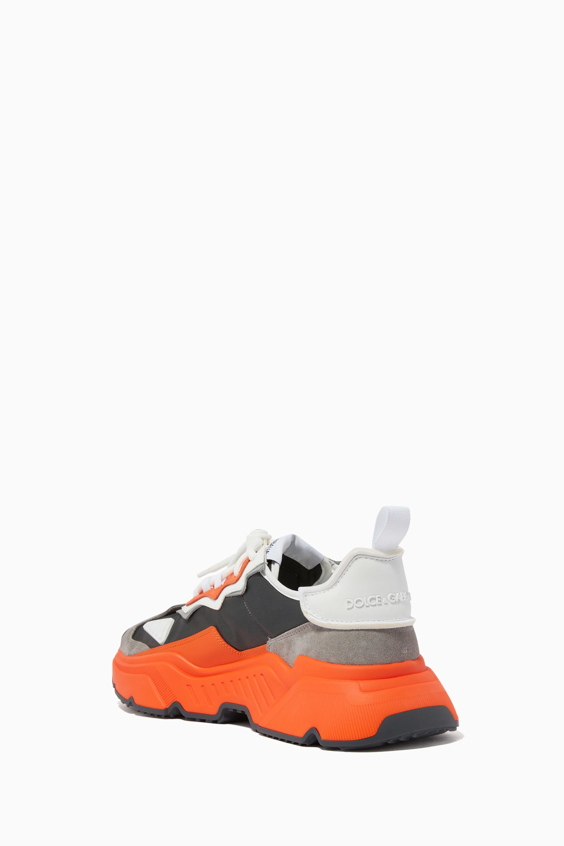 Orange dolce and gabbana on sale shoes