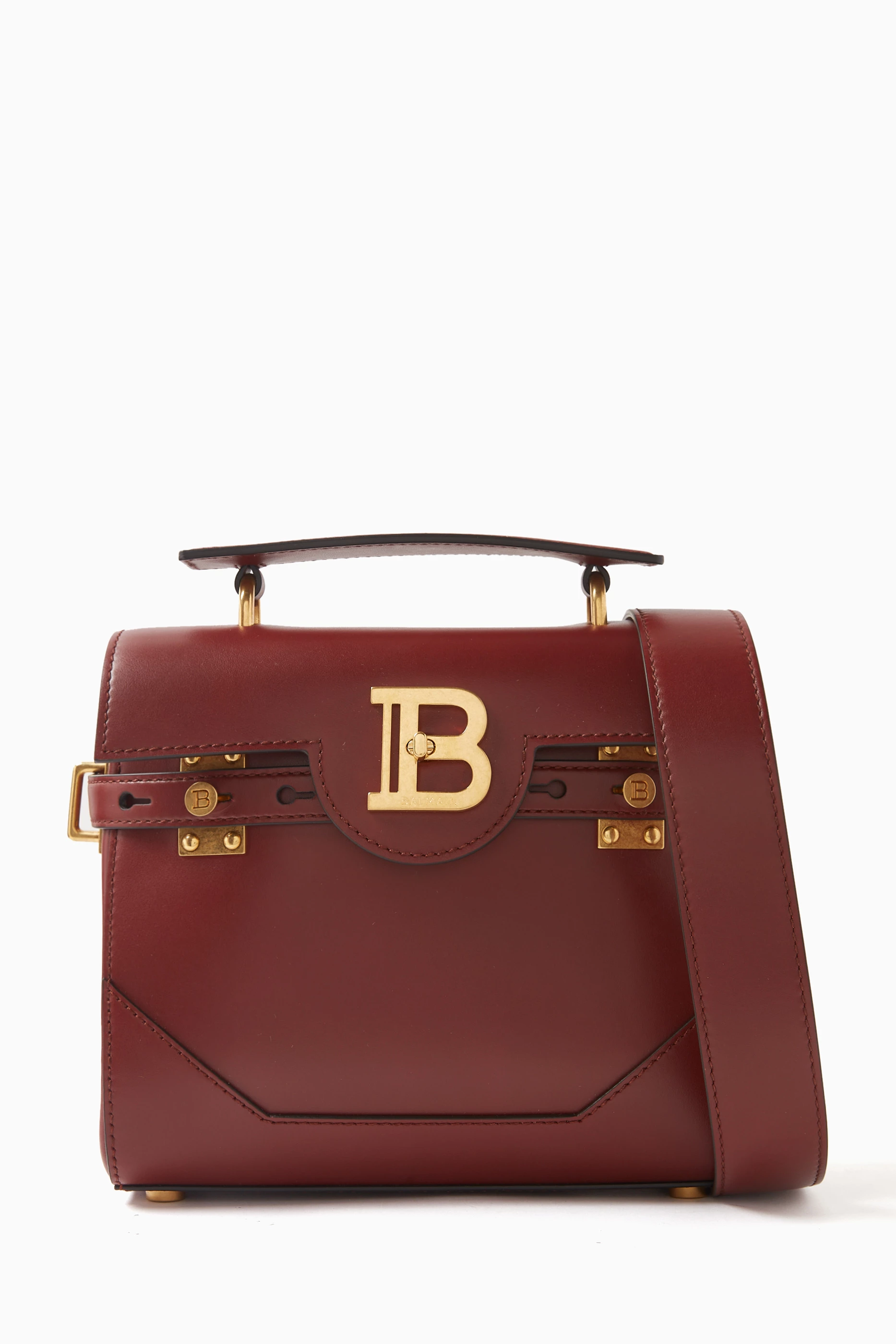 Balmain online leather bag