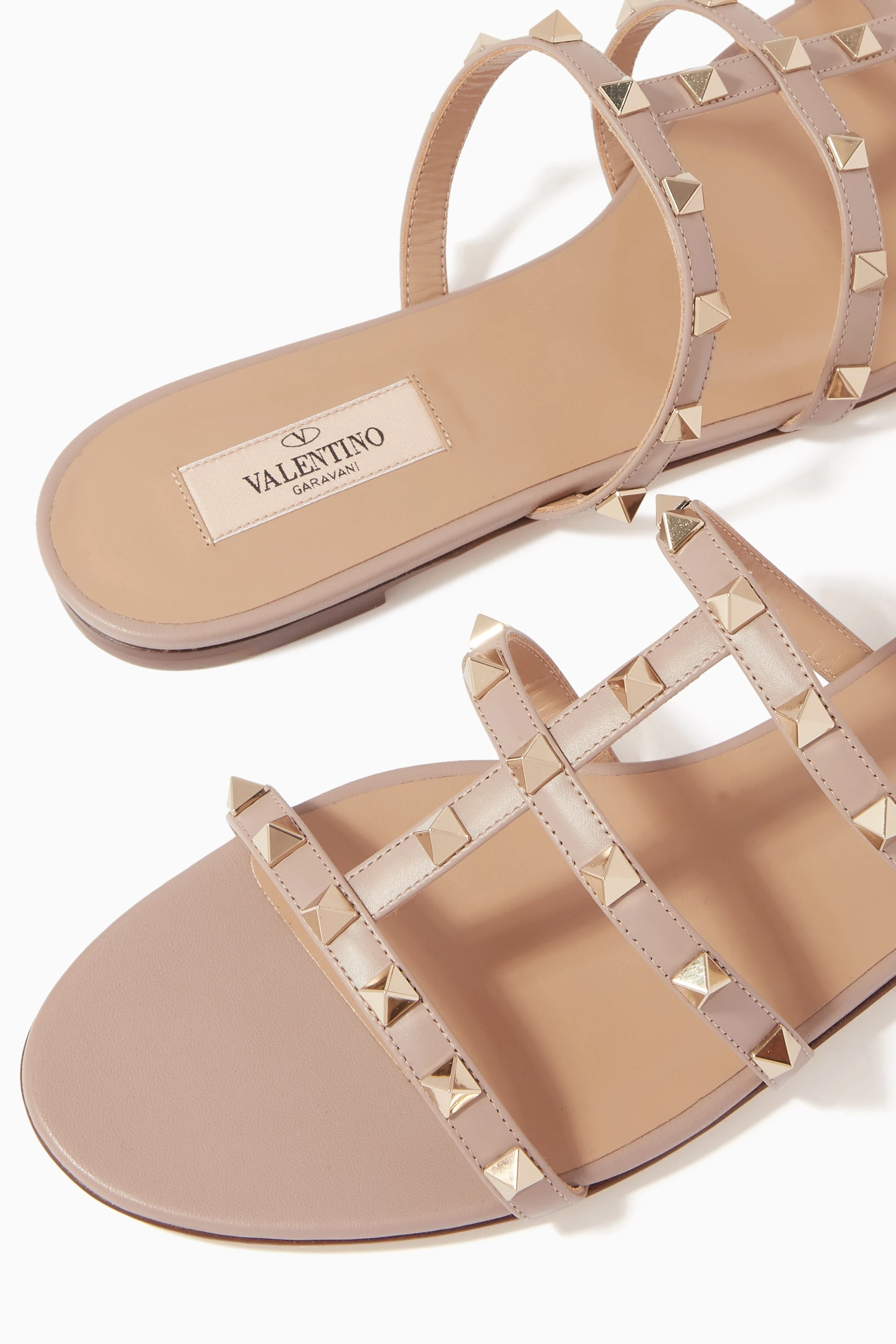 Valentino nude slides sales