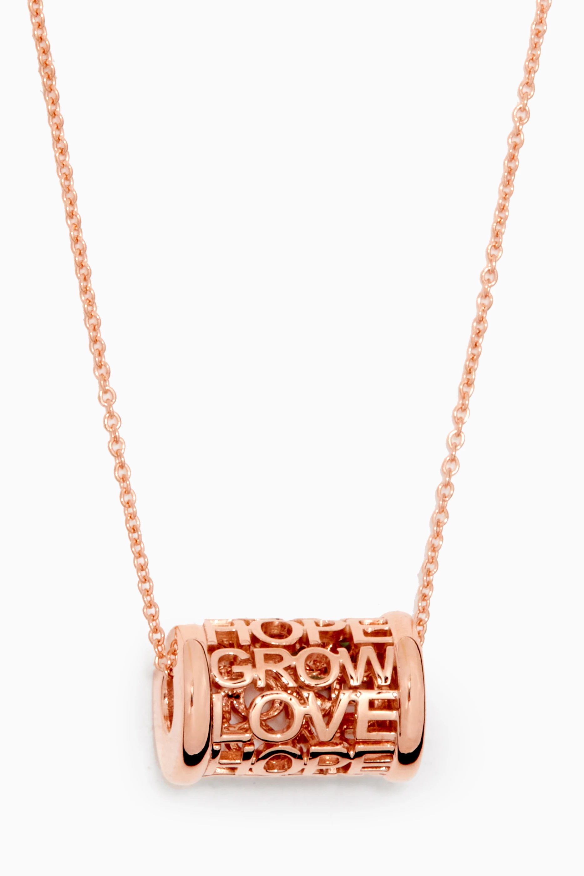 Rose Gold Abira Love Necklace