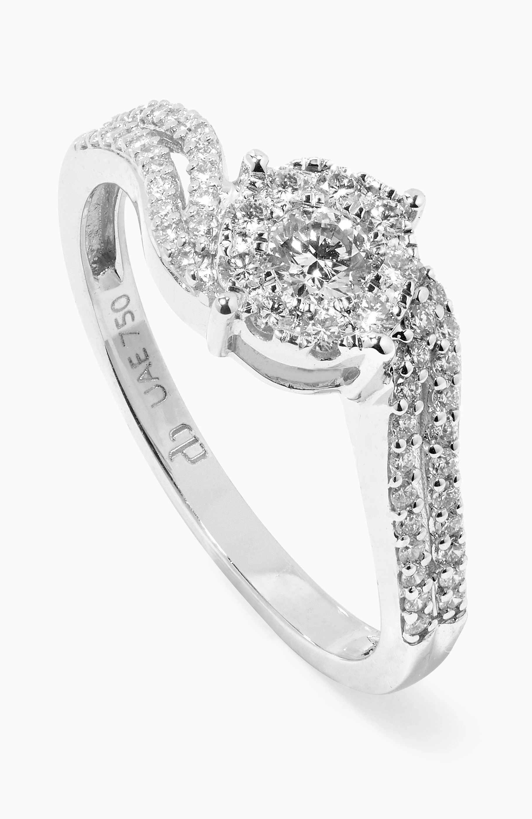 Diamond in deals white gold