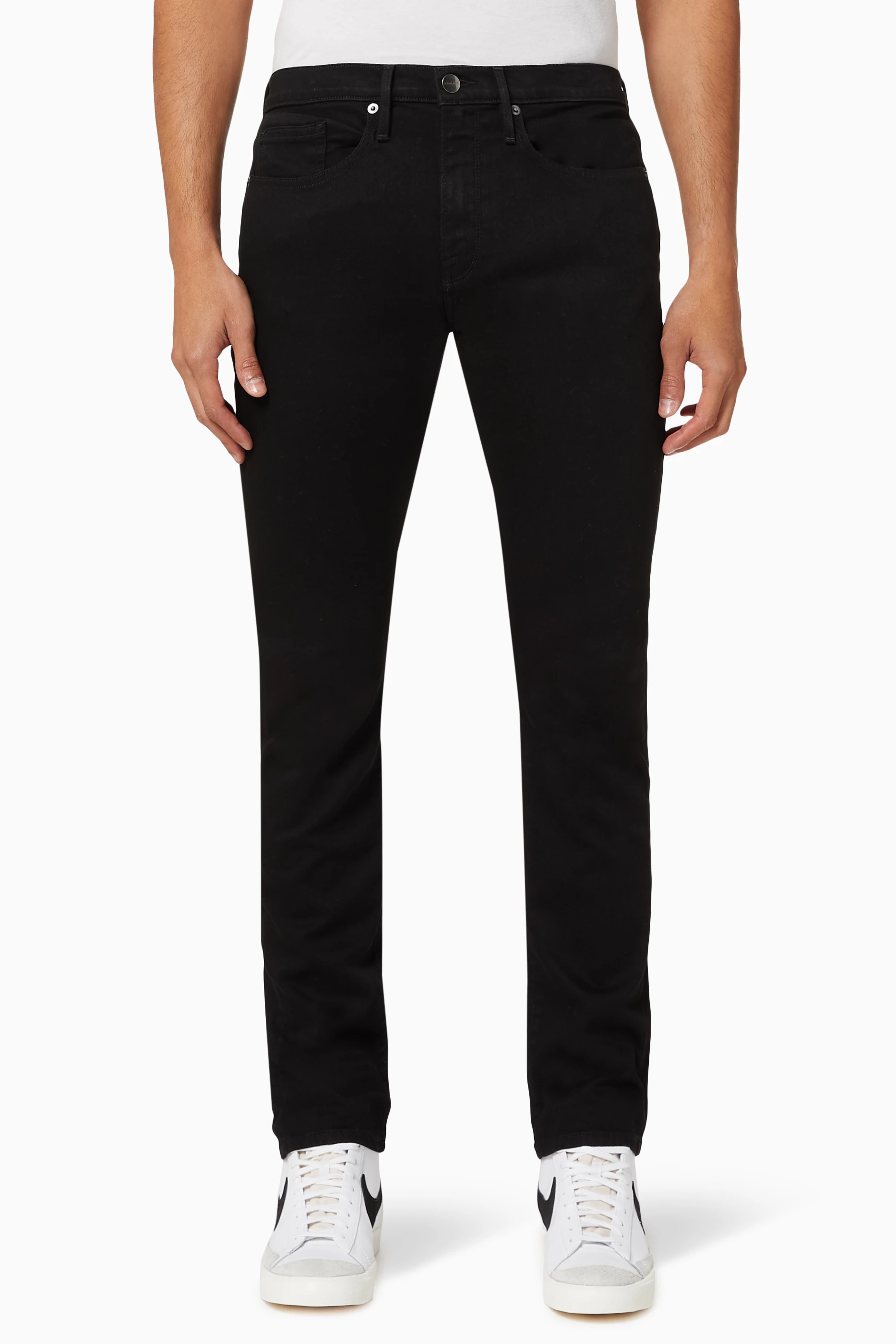 Mens slim sales black jeans
