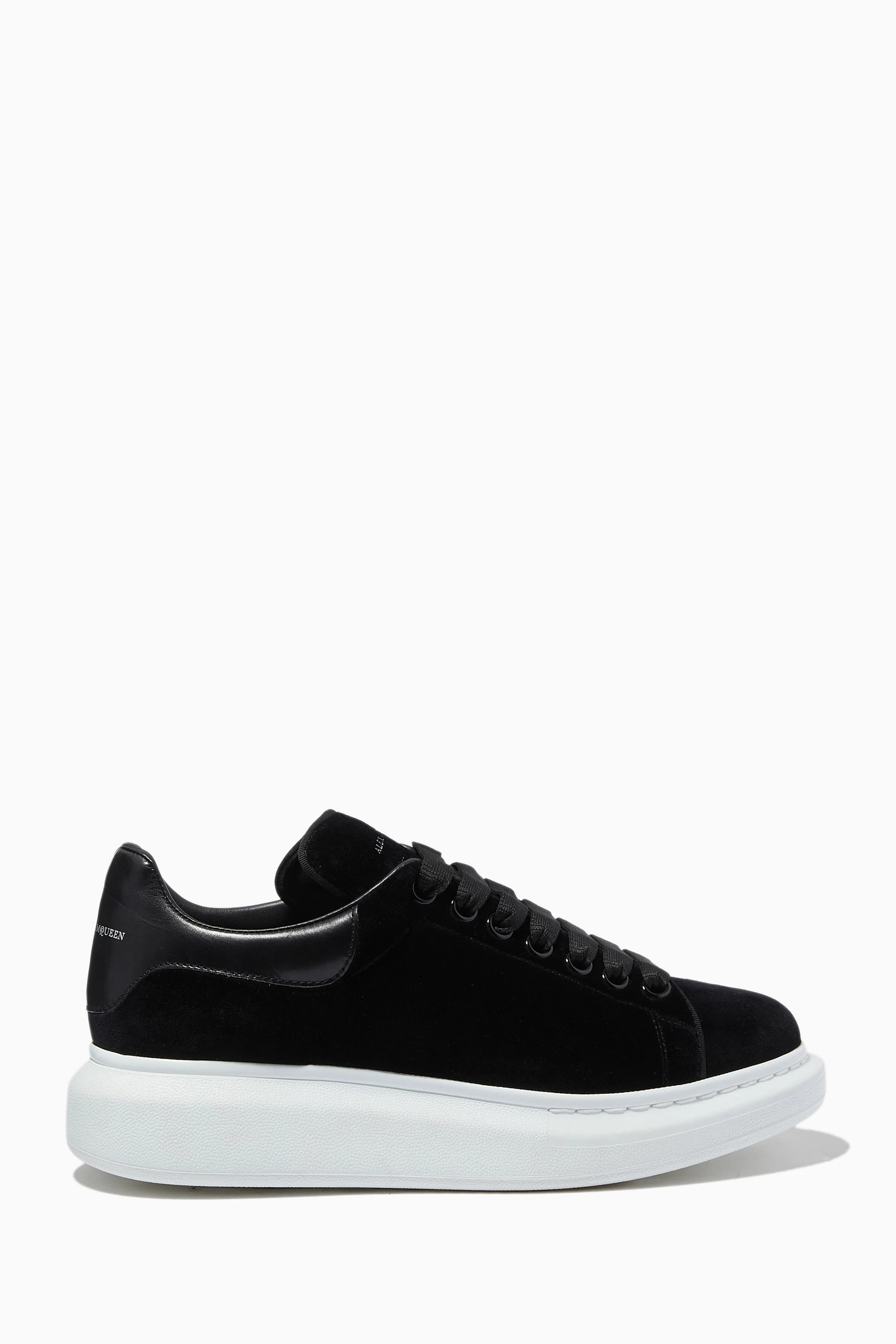 Alexander mcqueen velvet shoes store