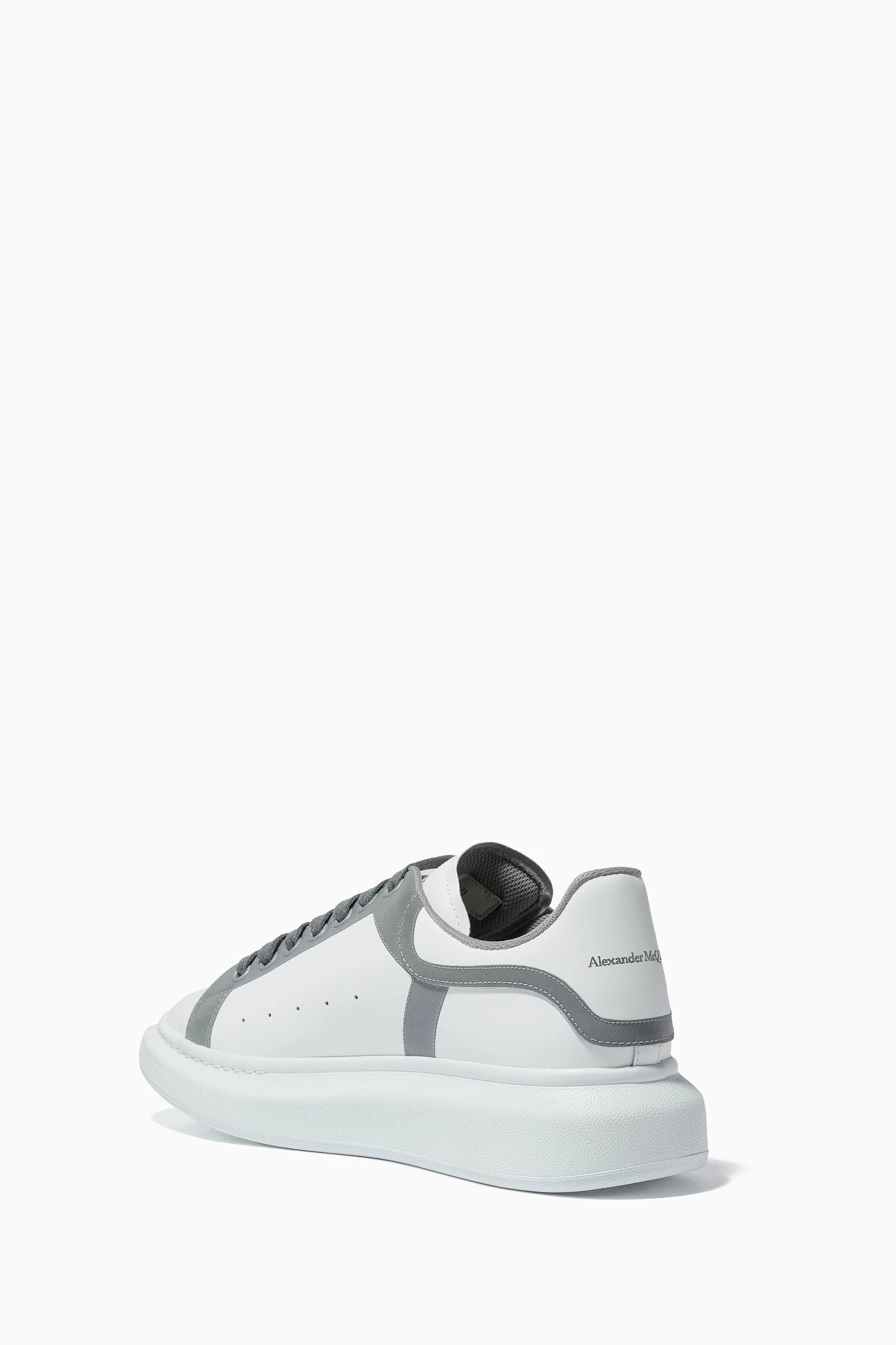 Alexander mcqueen clearance oversized sneakers reflective