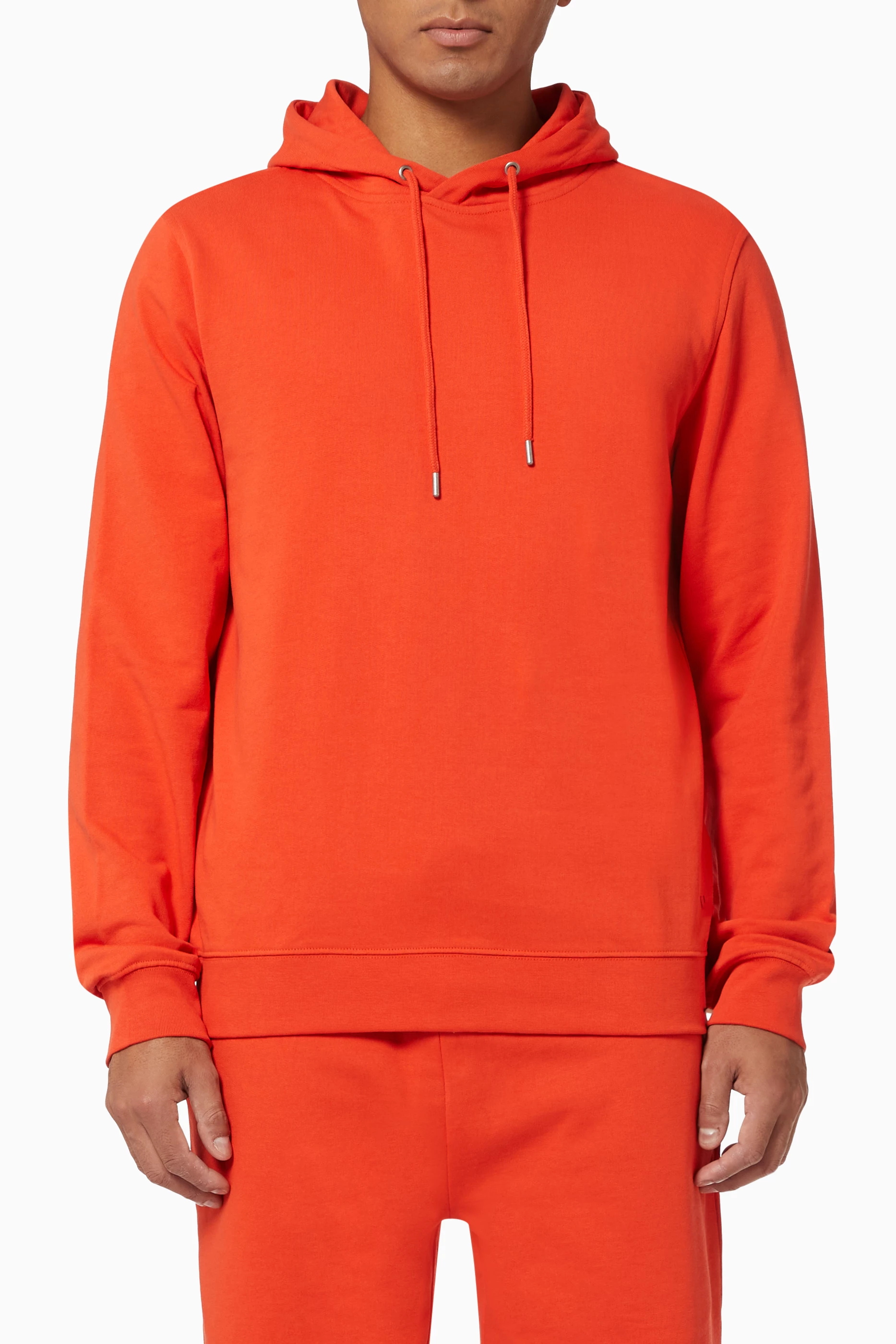 Orange hoodie shop