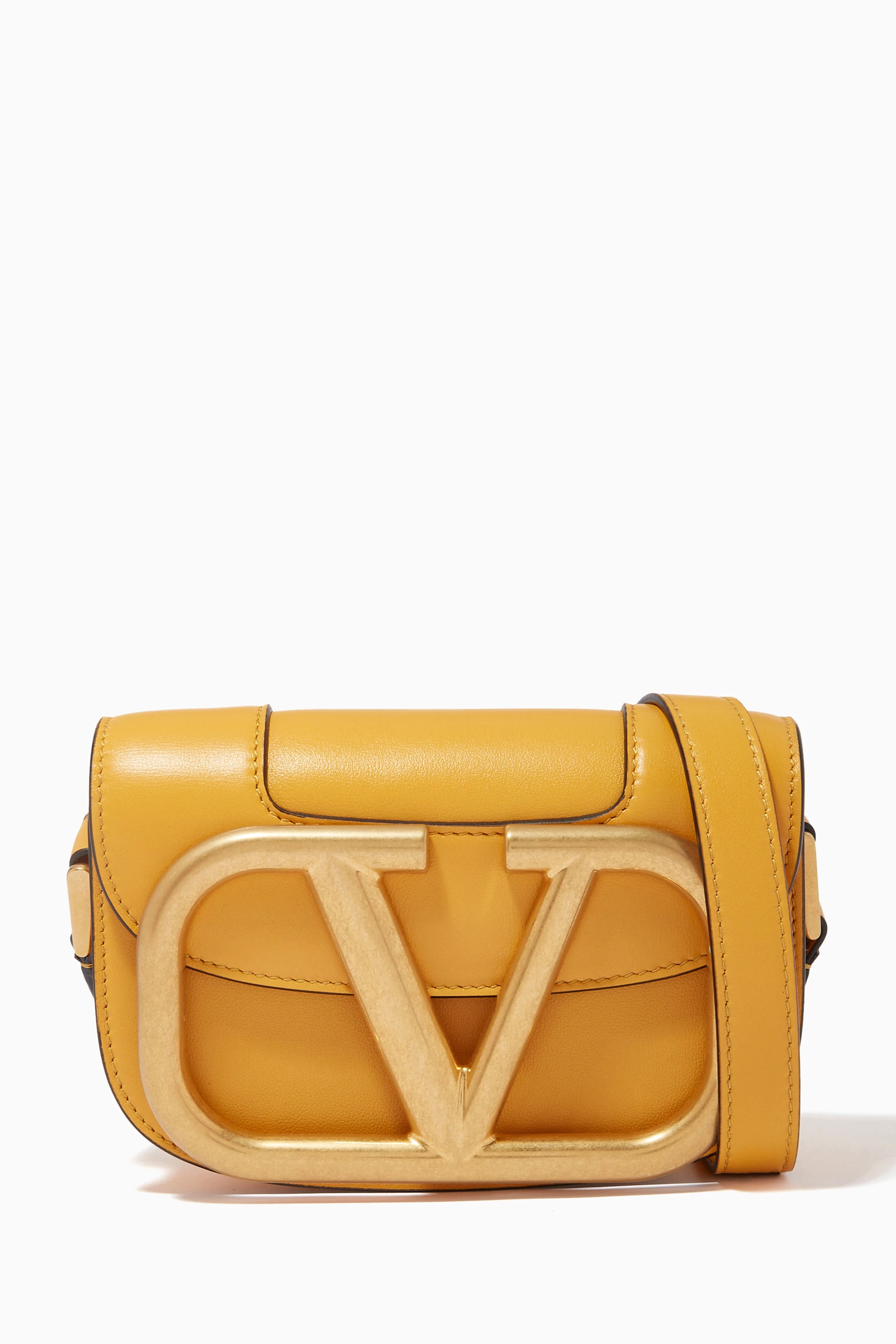 Yellow best sale valentino bag