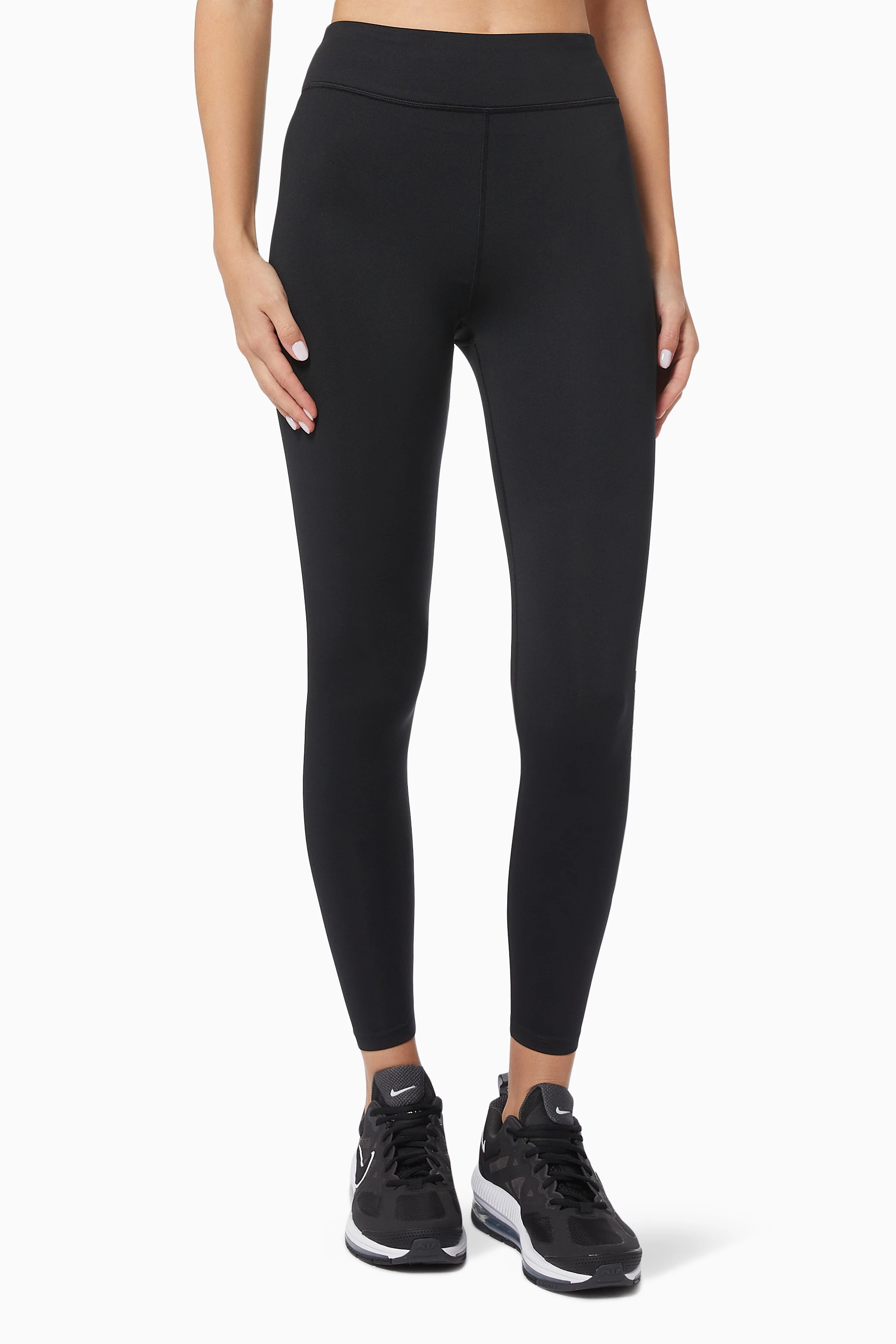 Buy Calvin Klein Performance Black Gym Leggings in Technical