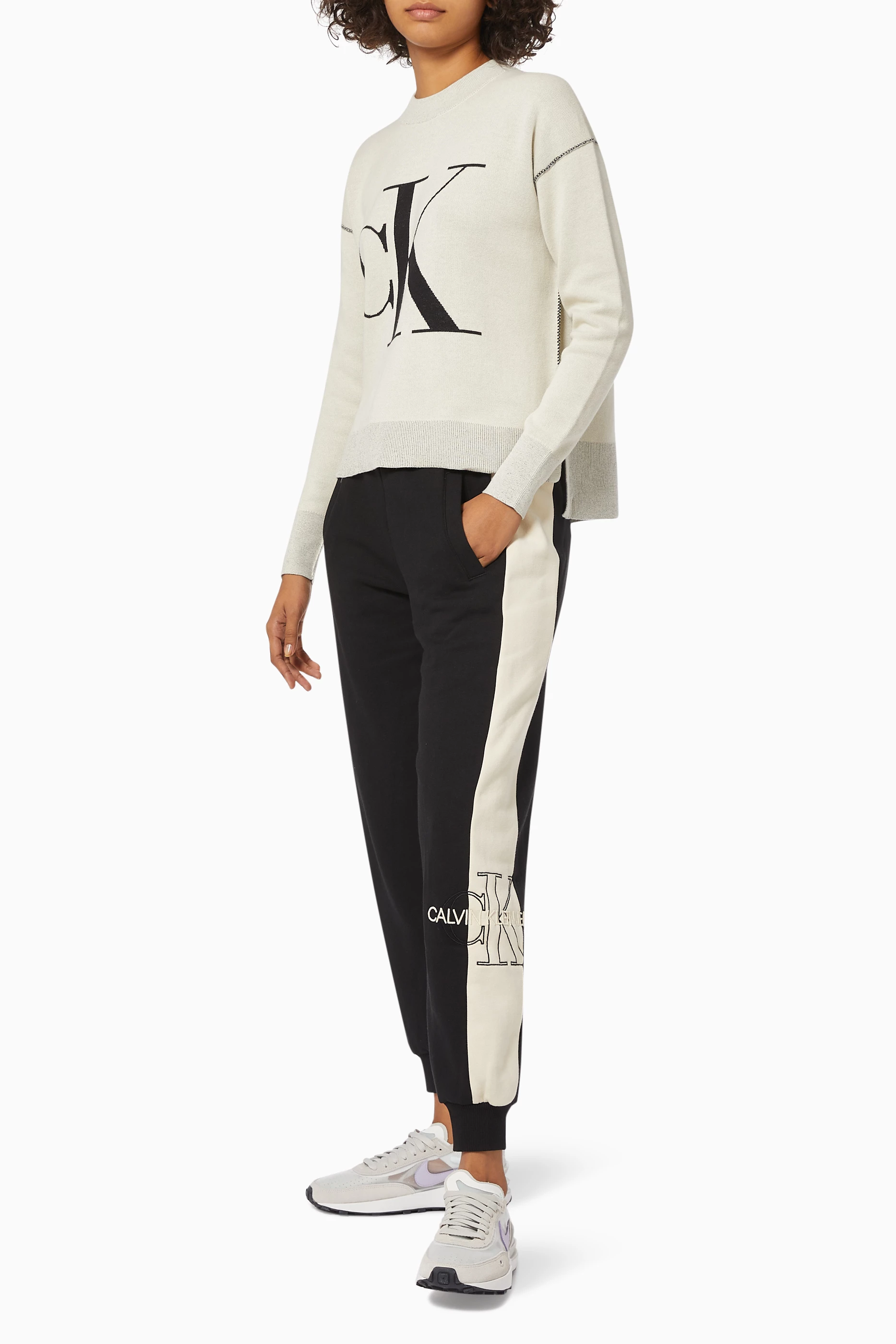 Calvin klein womans tracksuit clearance
