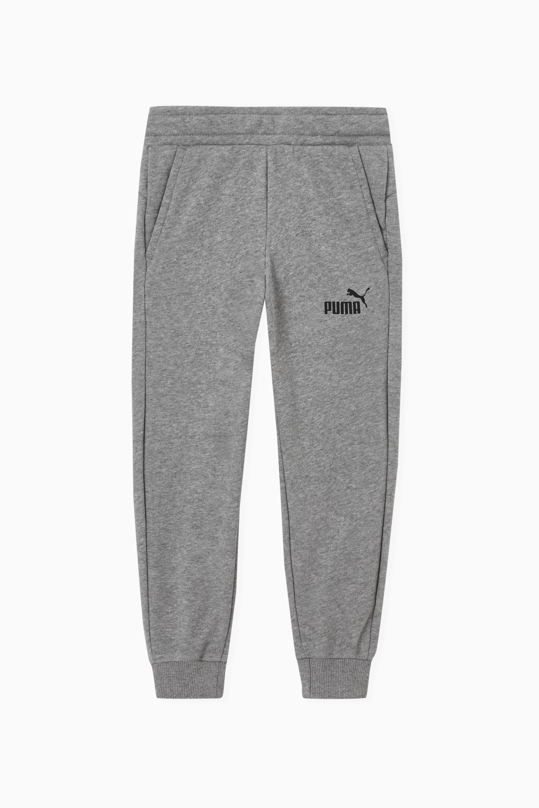 Puma essentials skinny fit joggers sales in grey