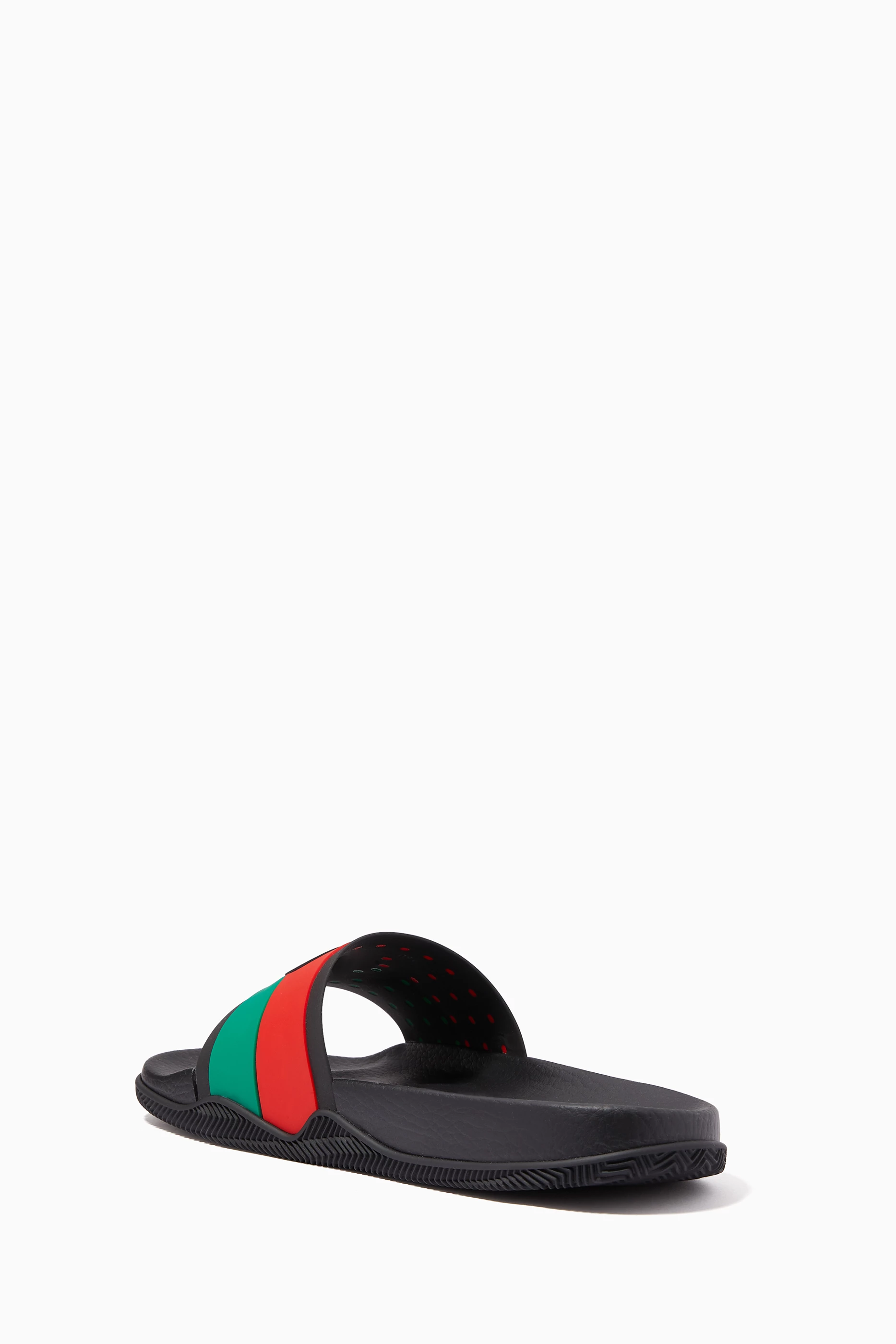 Gucci flip shop flops white boy