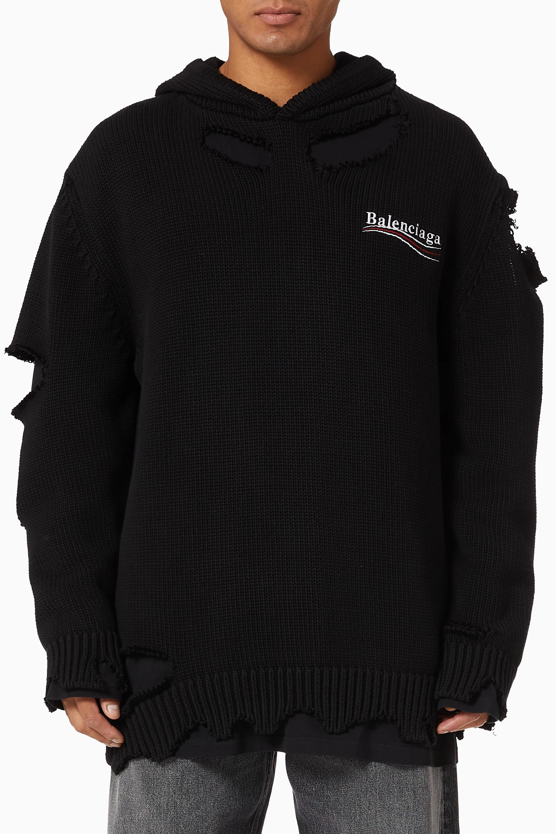 Balenciaga political sweater 2025