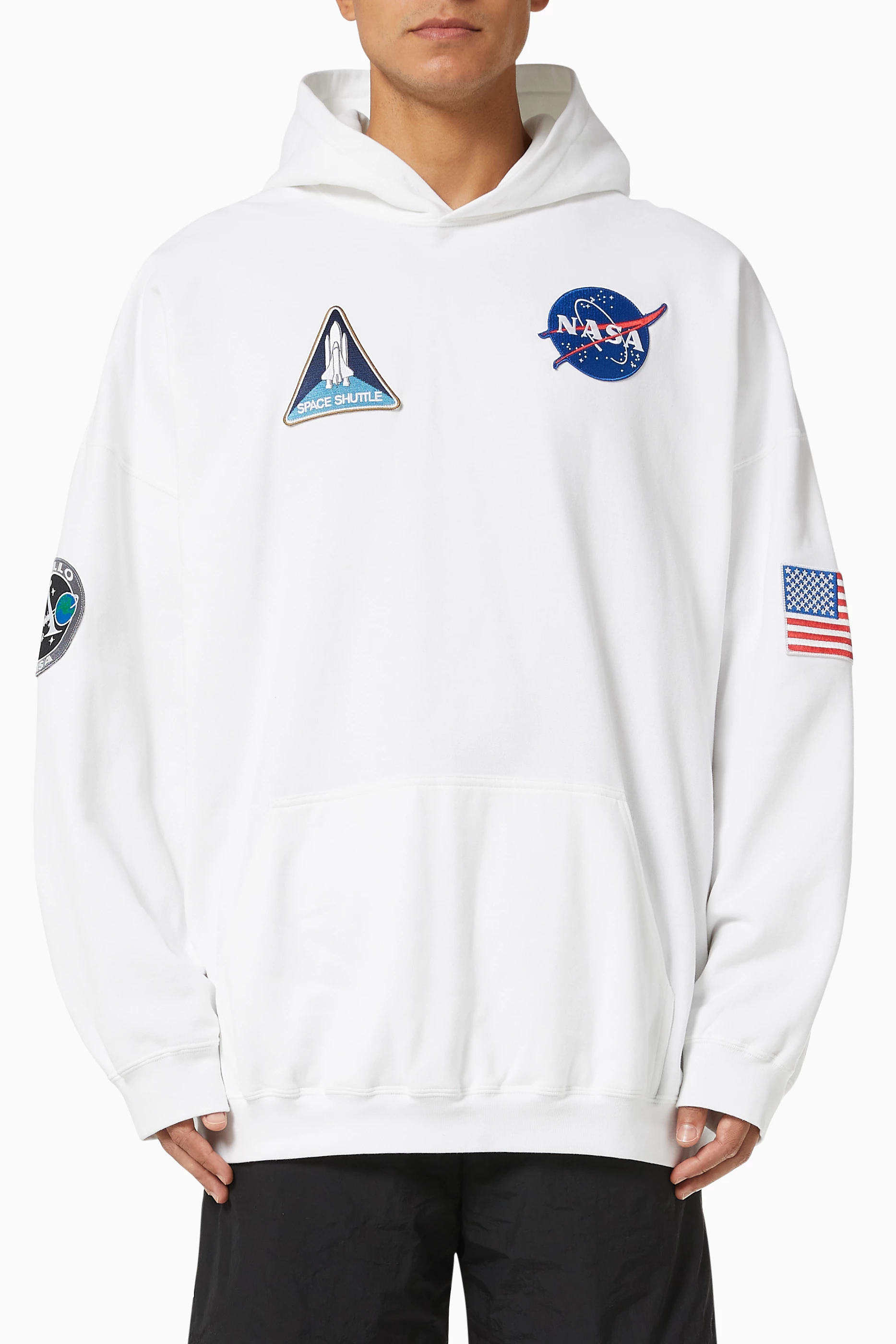 Oversized outlet nasa hoodie
