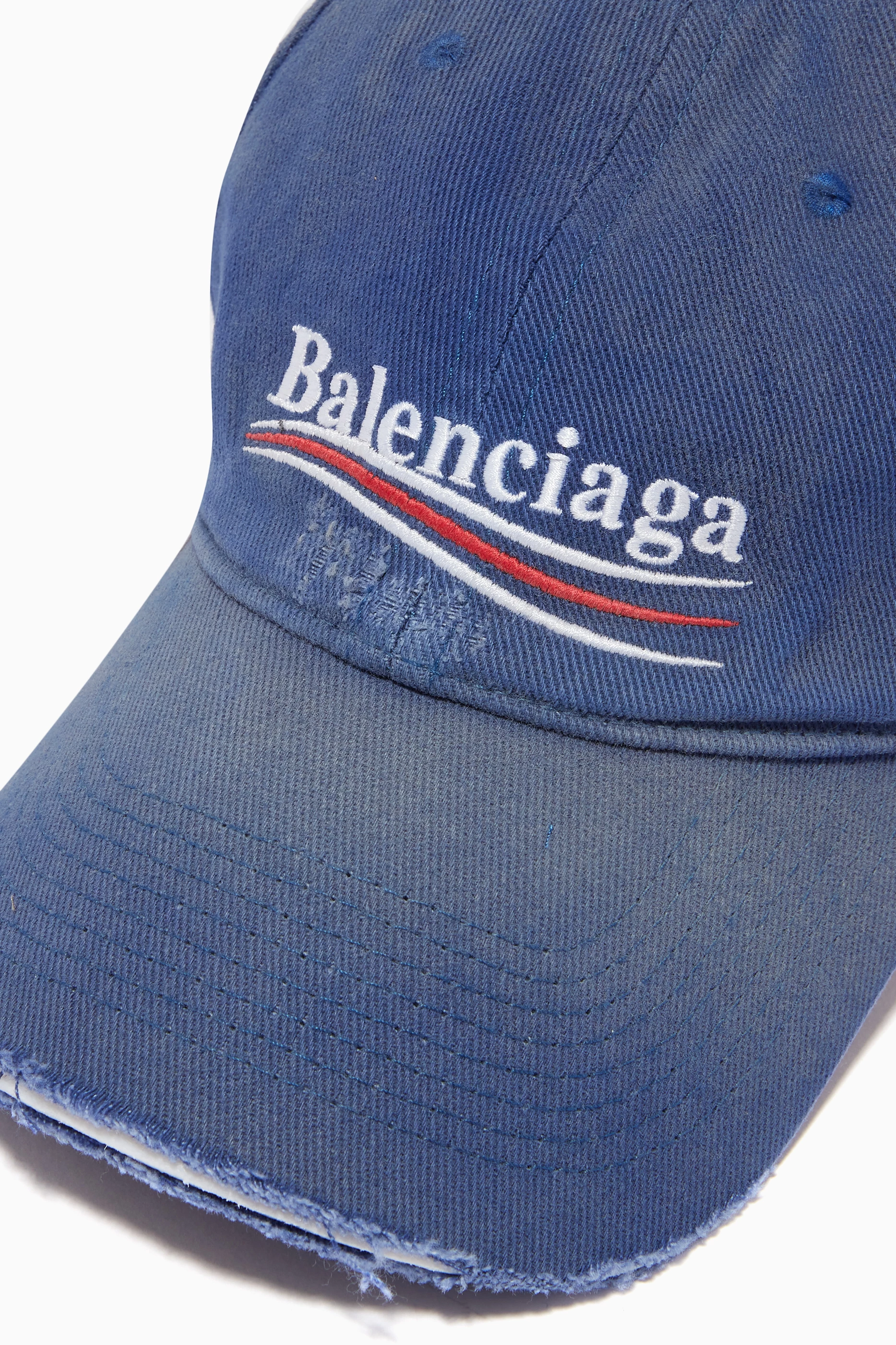 Balenciaga cap blue on sale