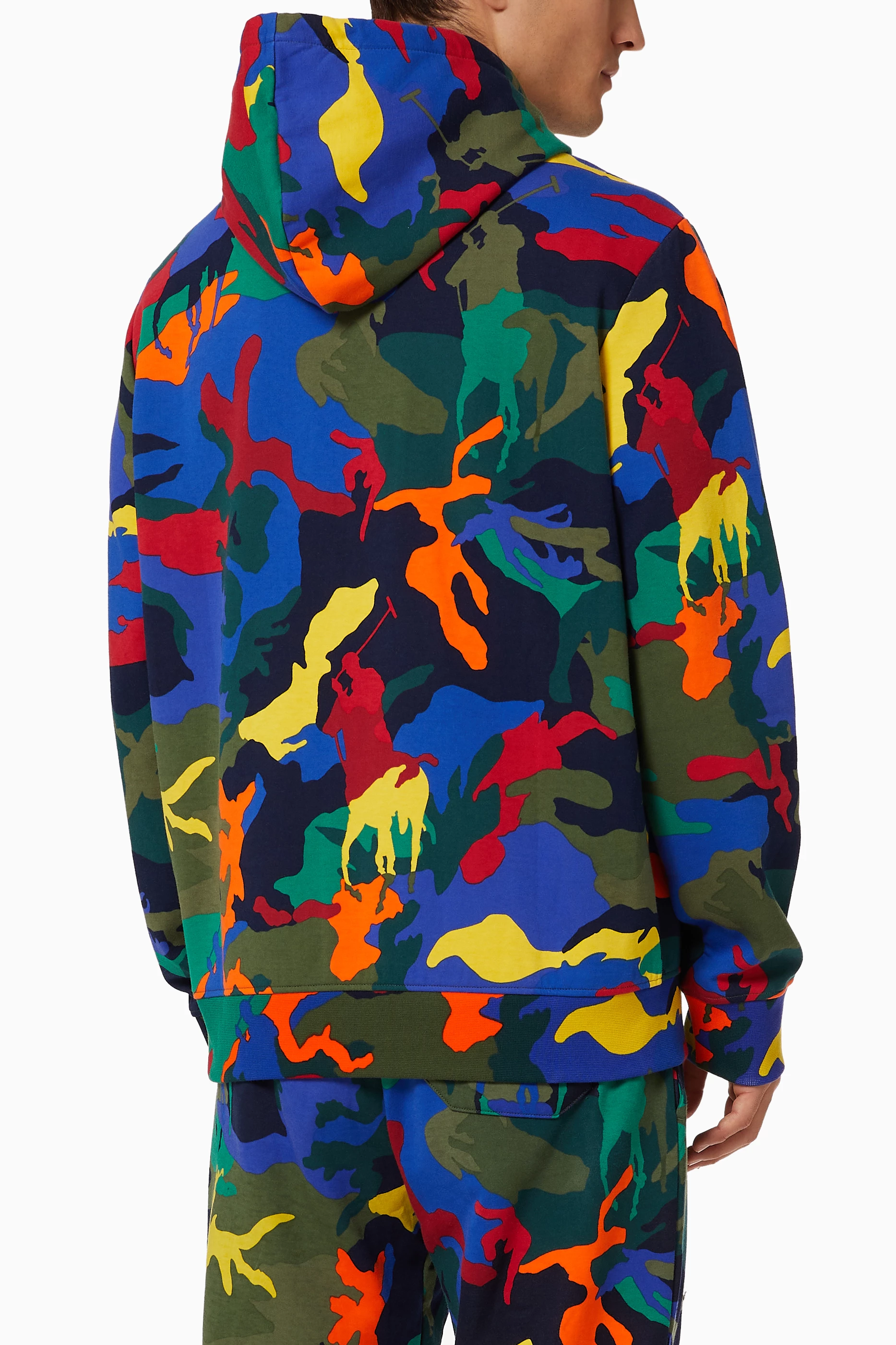 Polo camo hoodie new arrivals