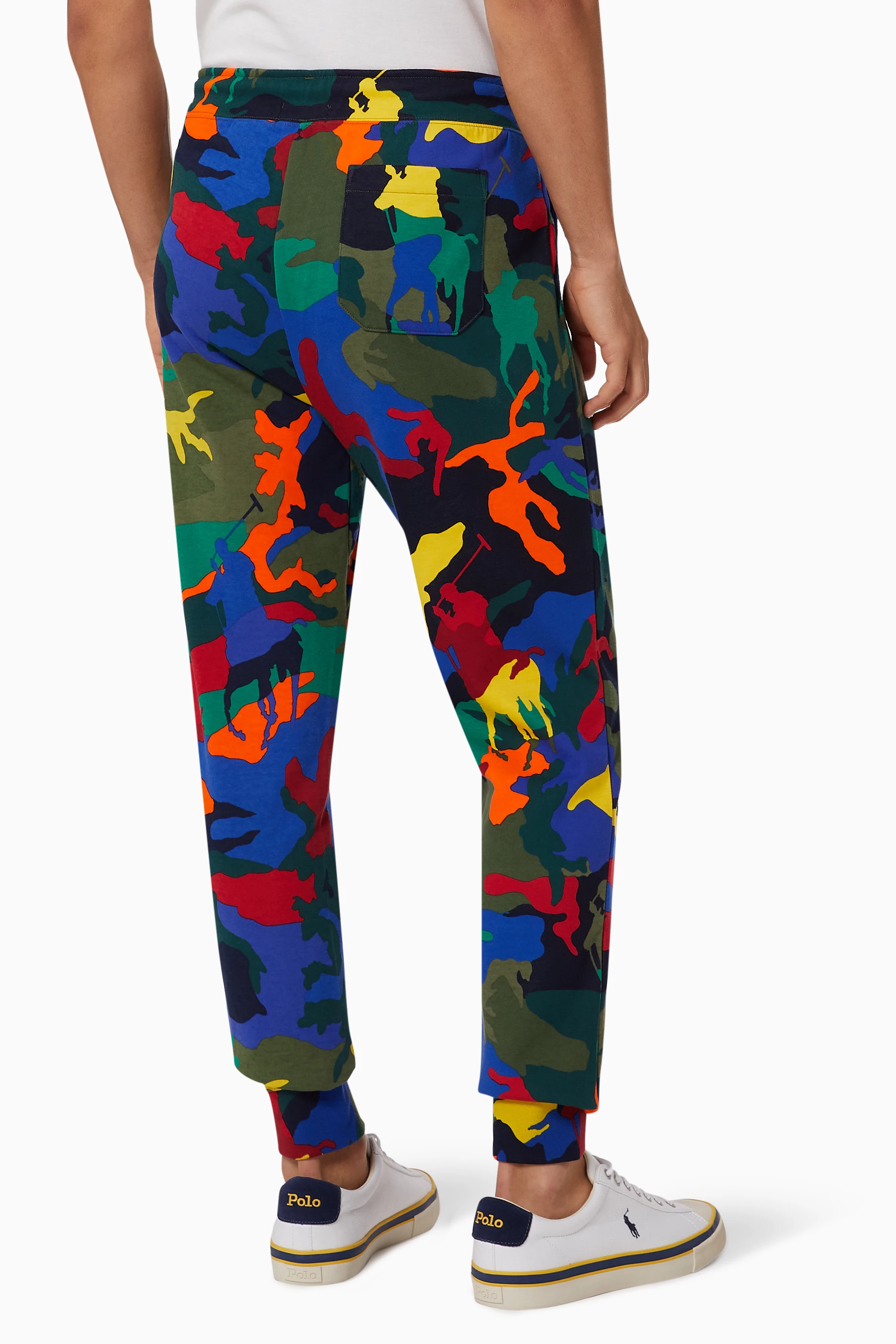 Camo polo store joggers