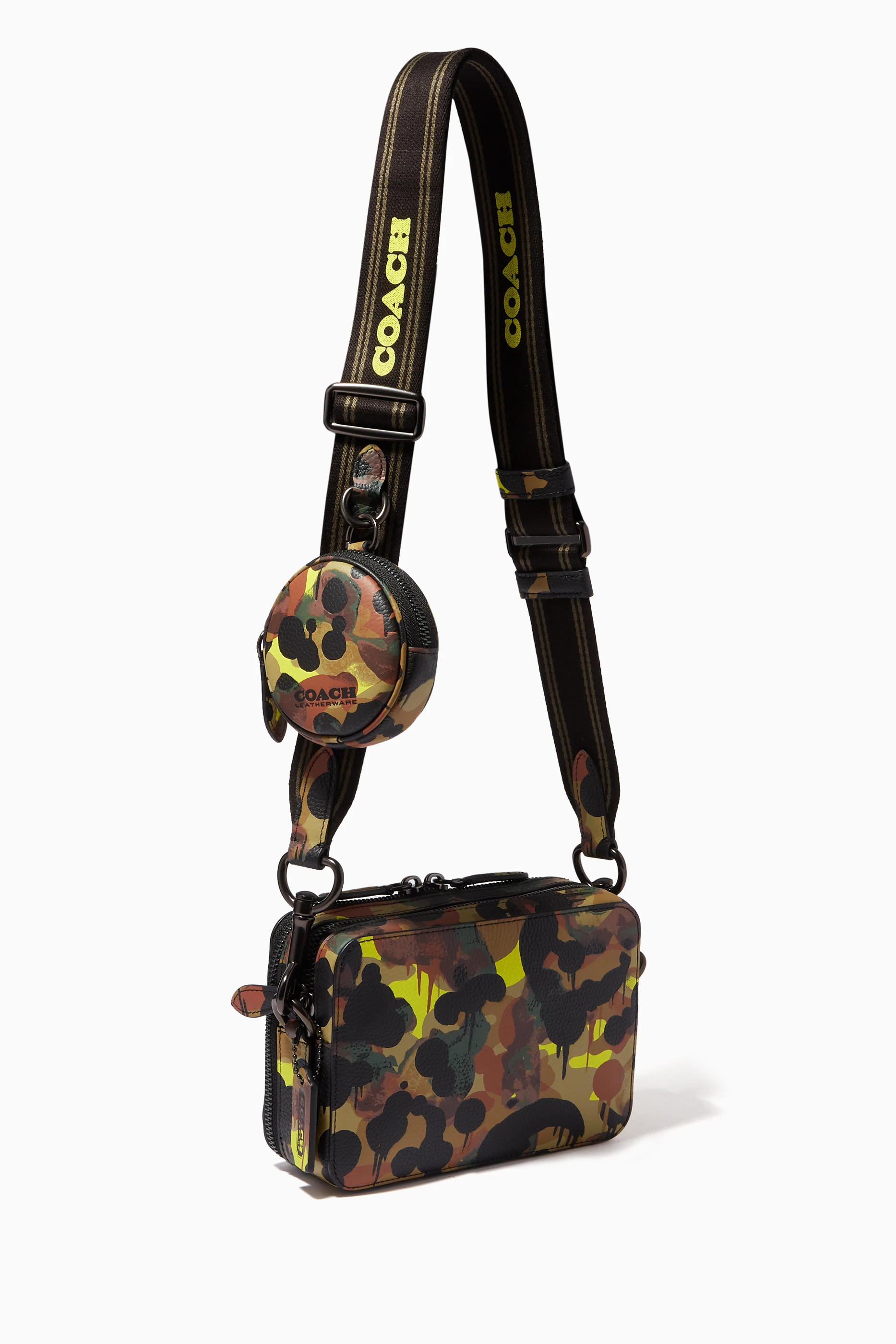 Coach best sale camo satchel