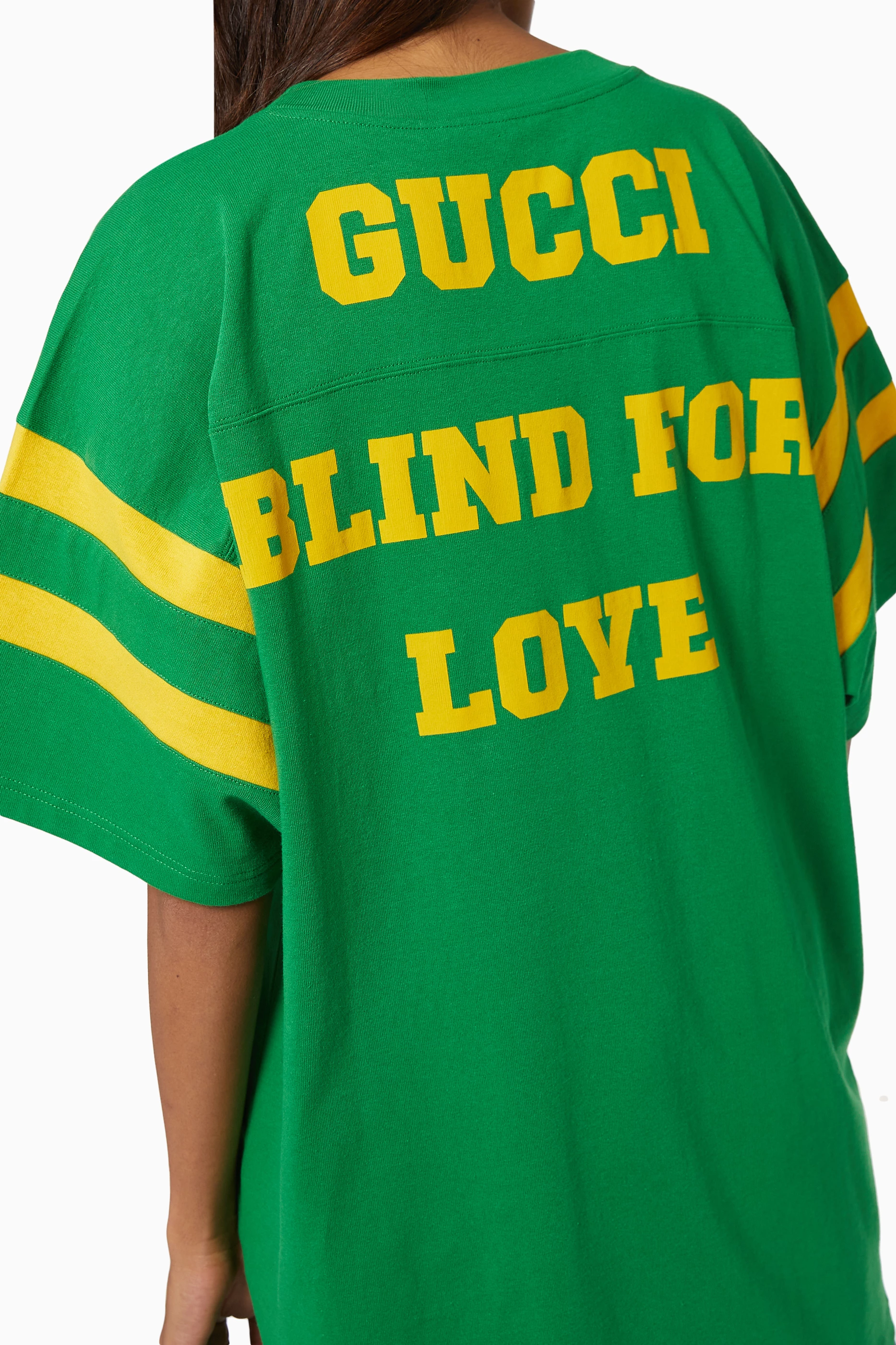 古驰/Gucci “25 Gucci Eschatology and Gucci Loved”印花T恤660744 ...