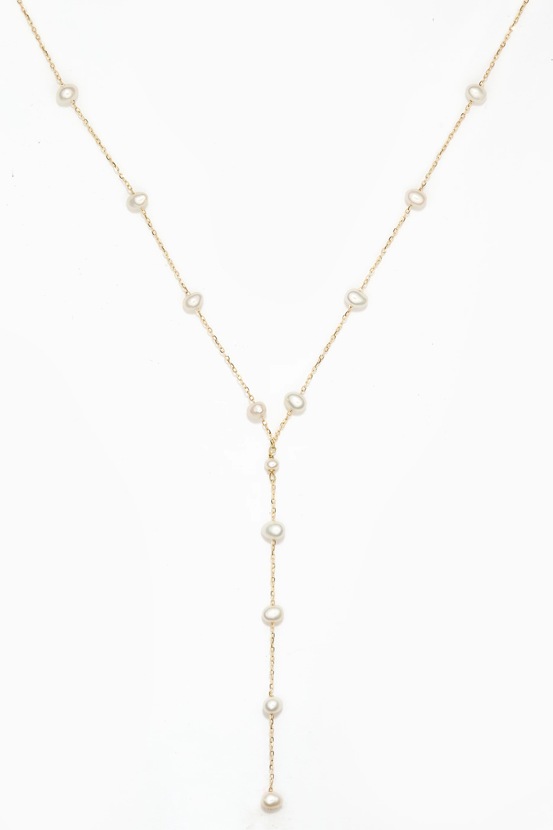 Y sales necklace gold
