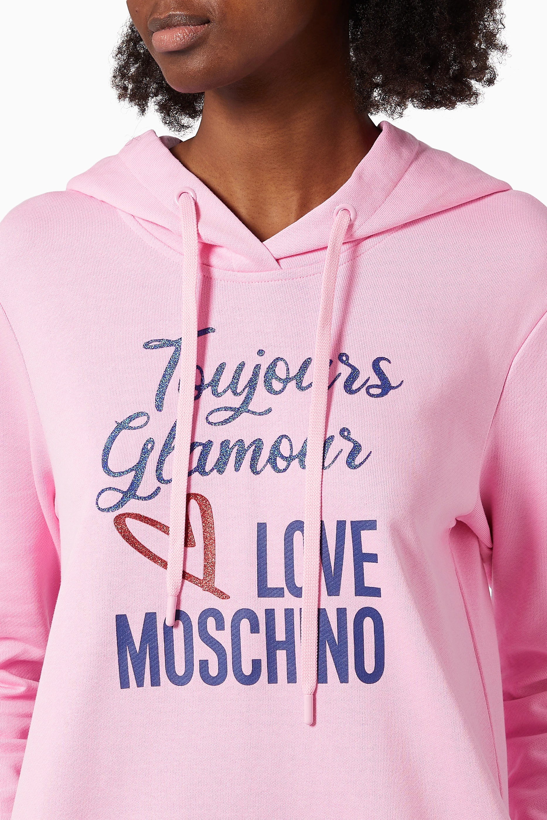 Love moschino sweatshirt dress sales
