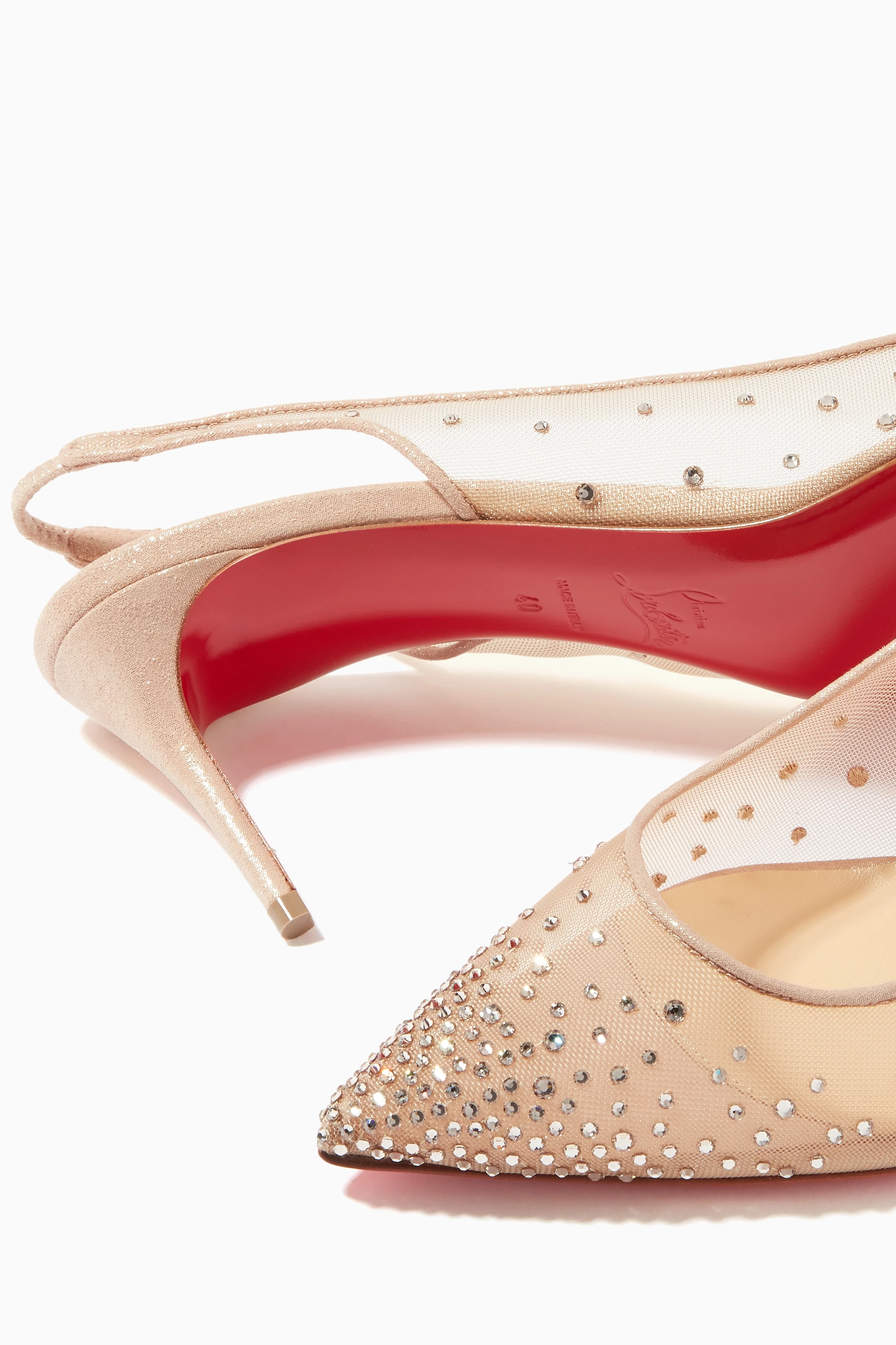 Christian louboutin clearance follies strass 70mm